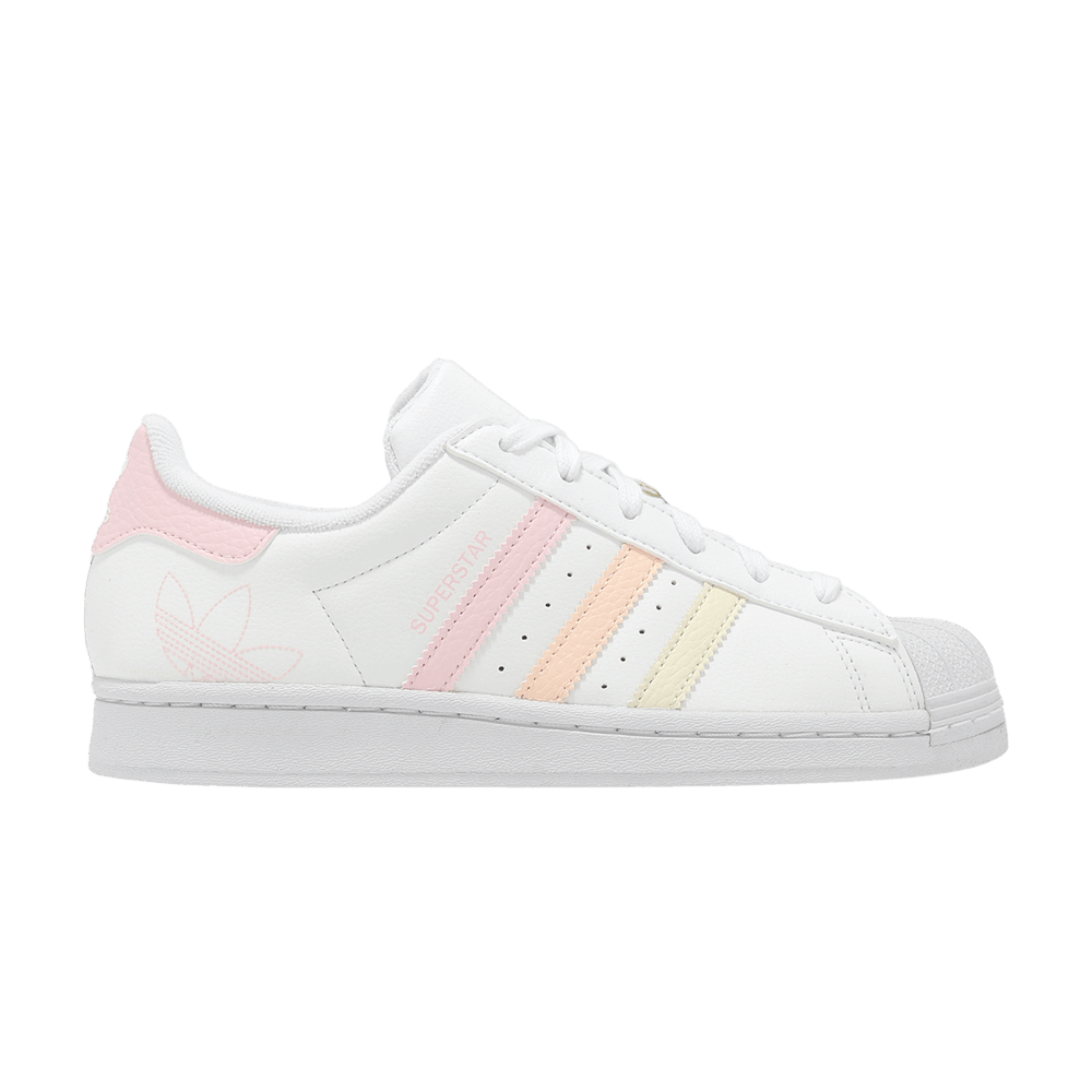 Adidas Superstar J 'White Clear Pink'
