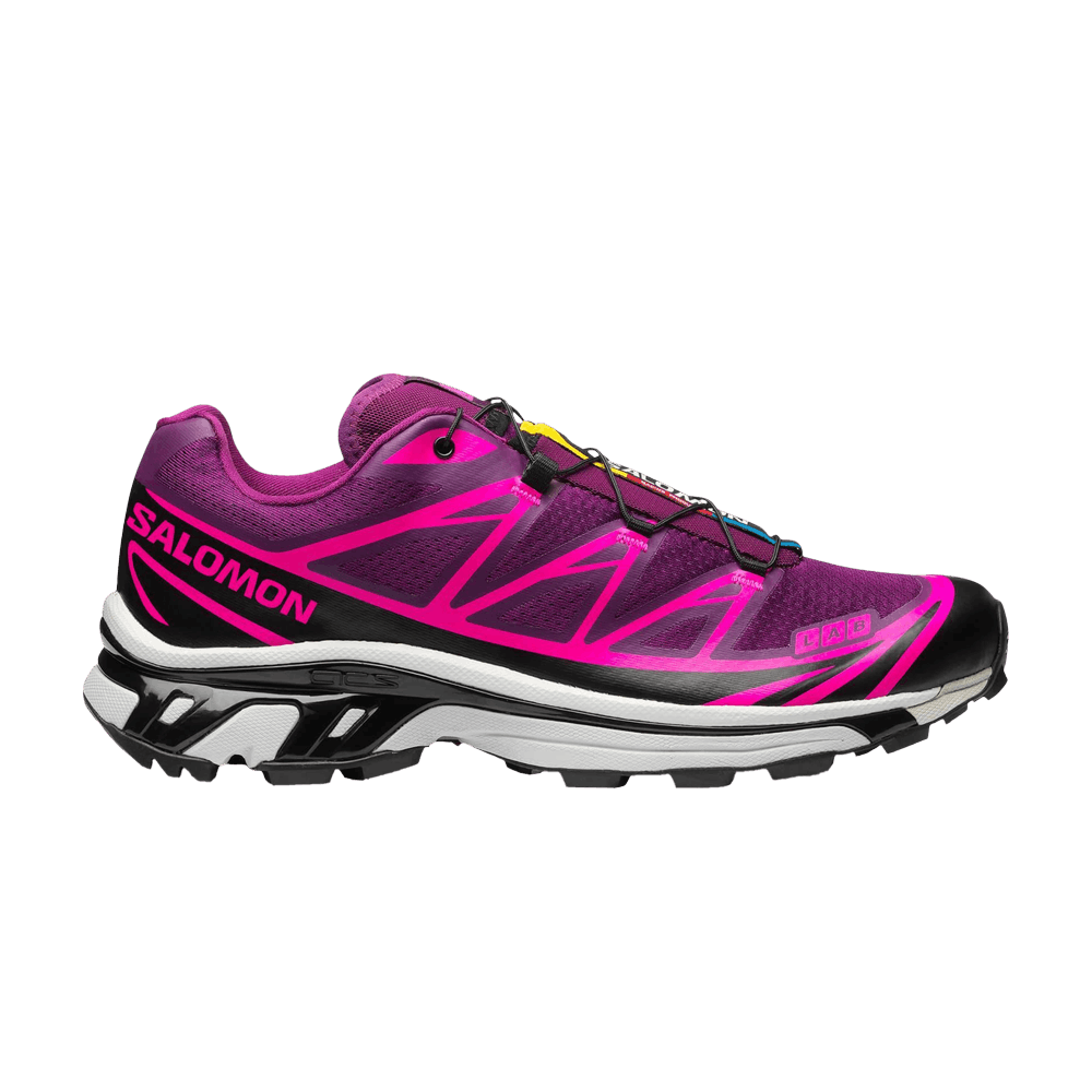Salomon XT-6 'Neon Tokyo Pack - Plum Caspia'