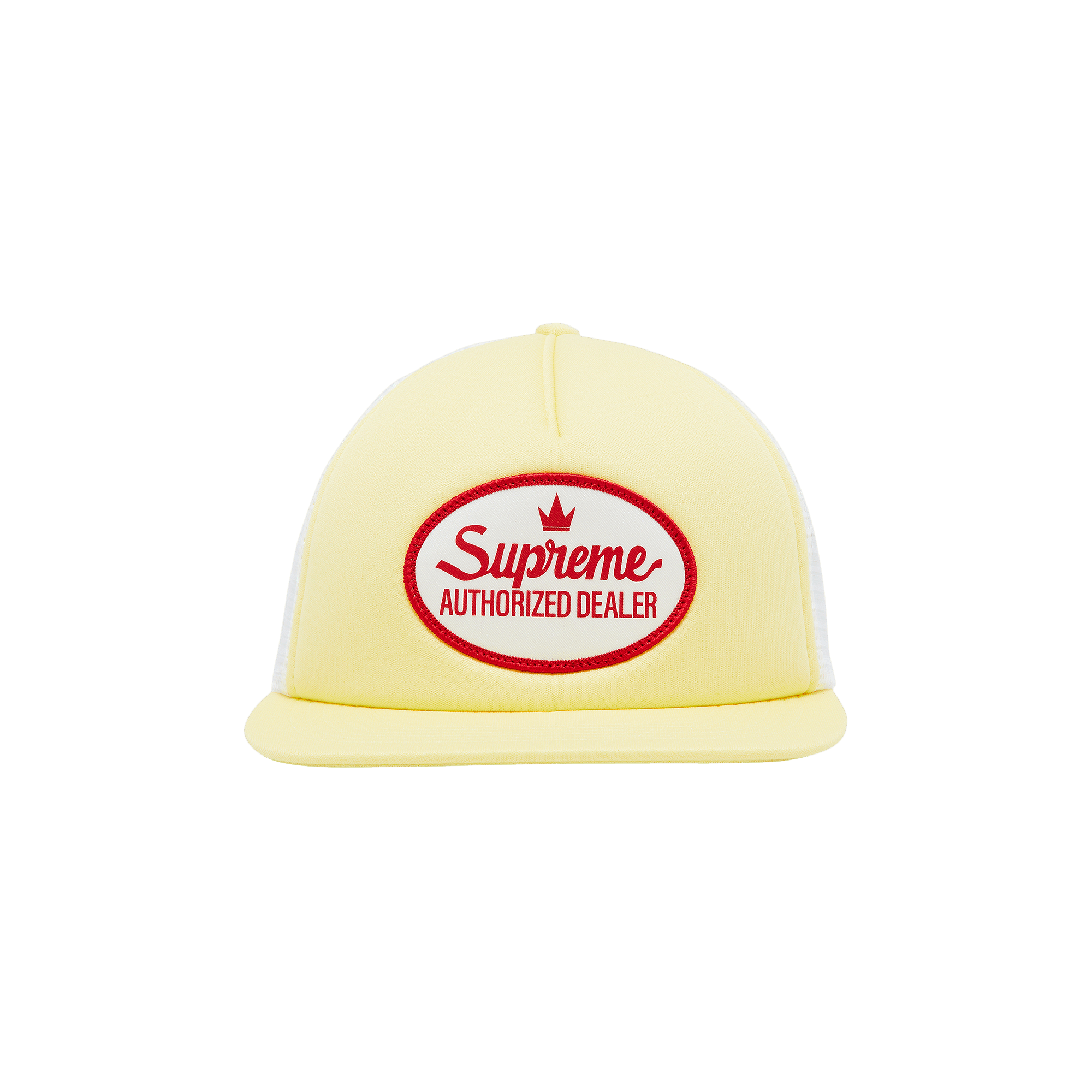Supreme Authorized Mesh Back 5-Panel 'Light Yellow'
