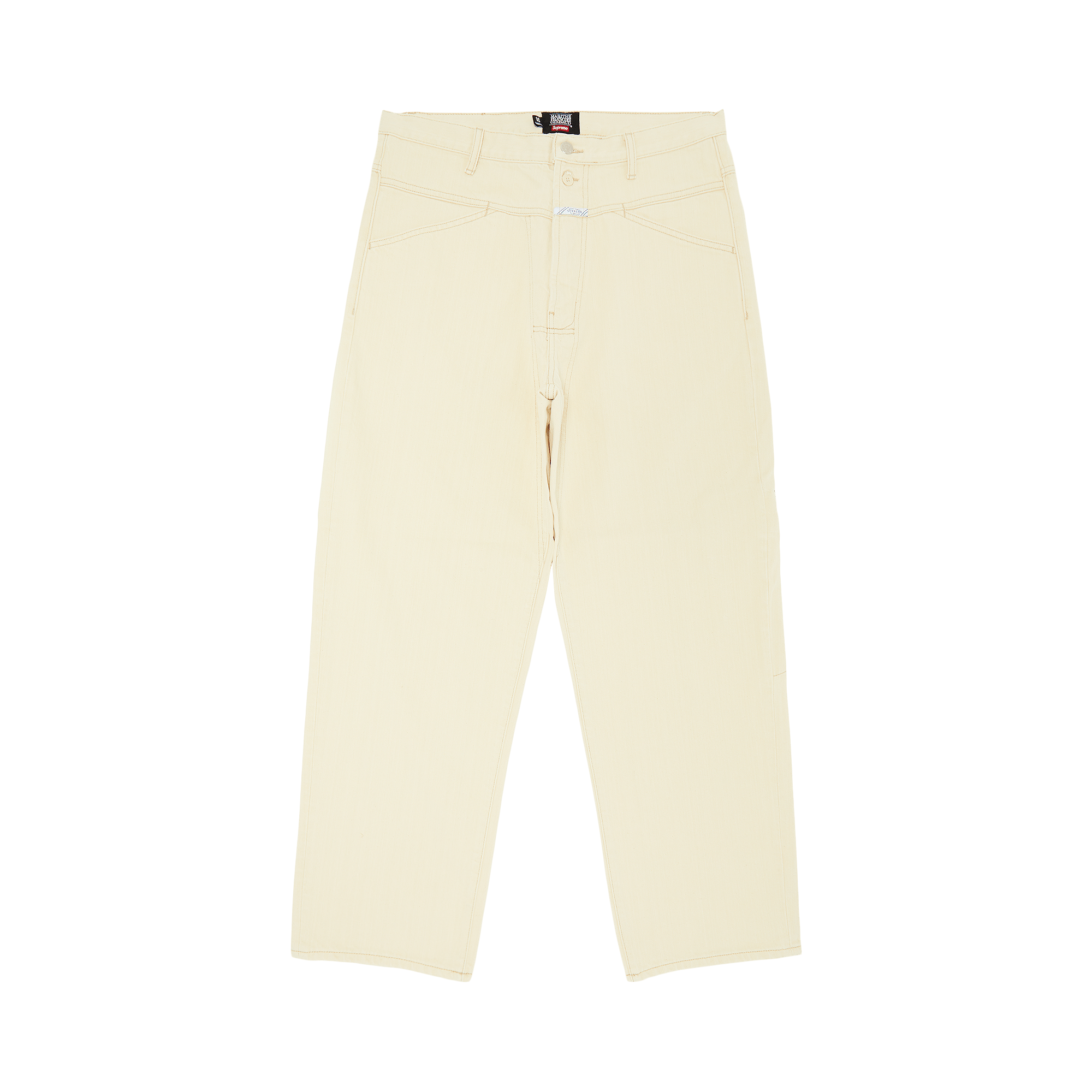 Supreme x Martithé + François Girbaud X-Seam Baggy Jean 'Pale Yellow'