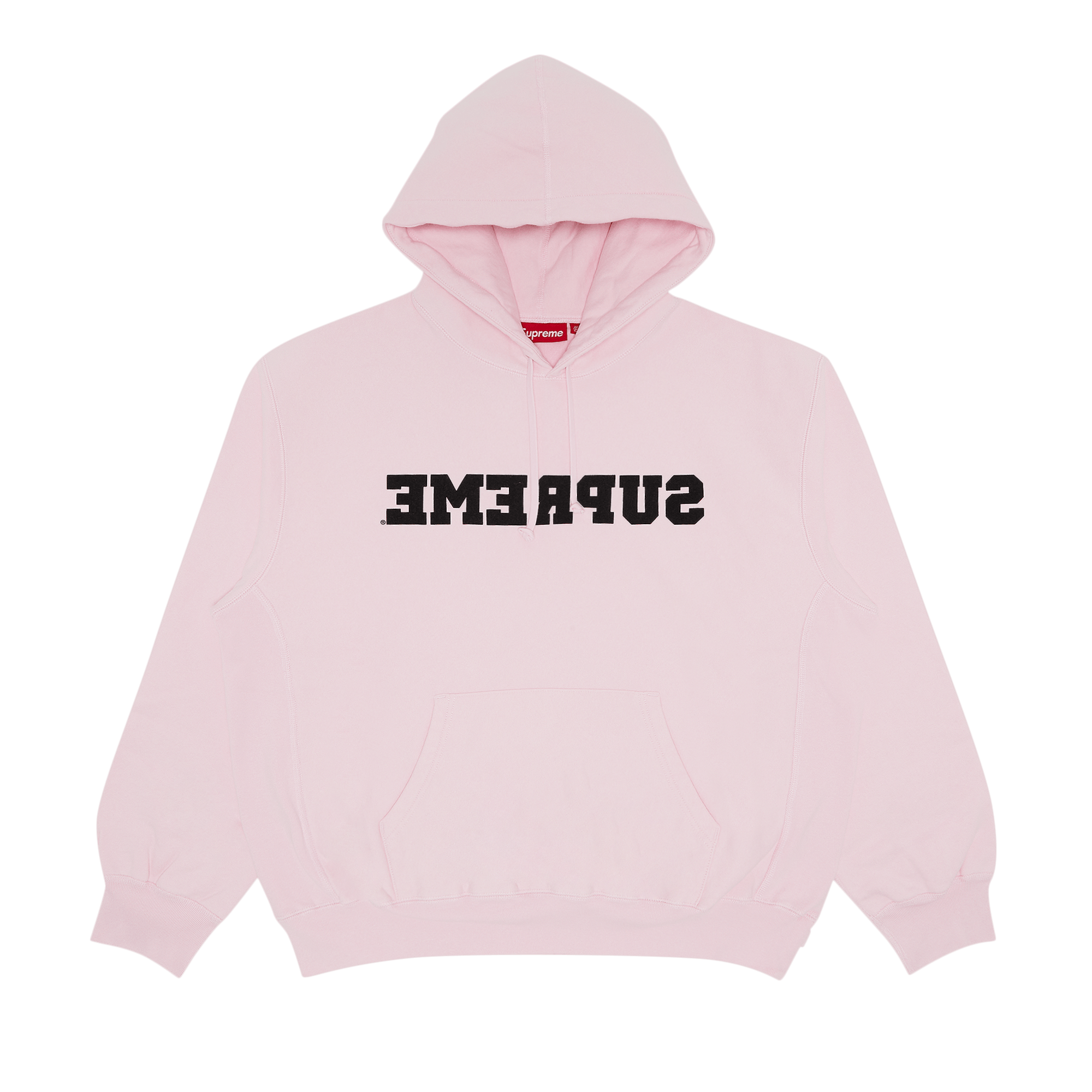 Supreme Reverse Hooded Sweatshirt 'Light Pink'