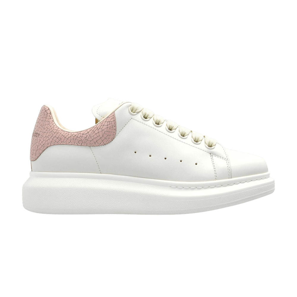 Alexander McQueen Wmns Oversized Sneaker 'Off-White Cracked Pink'