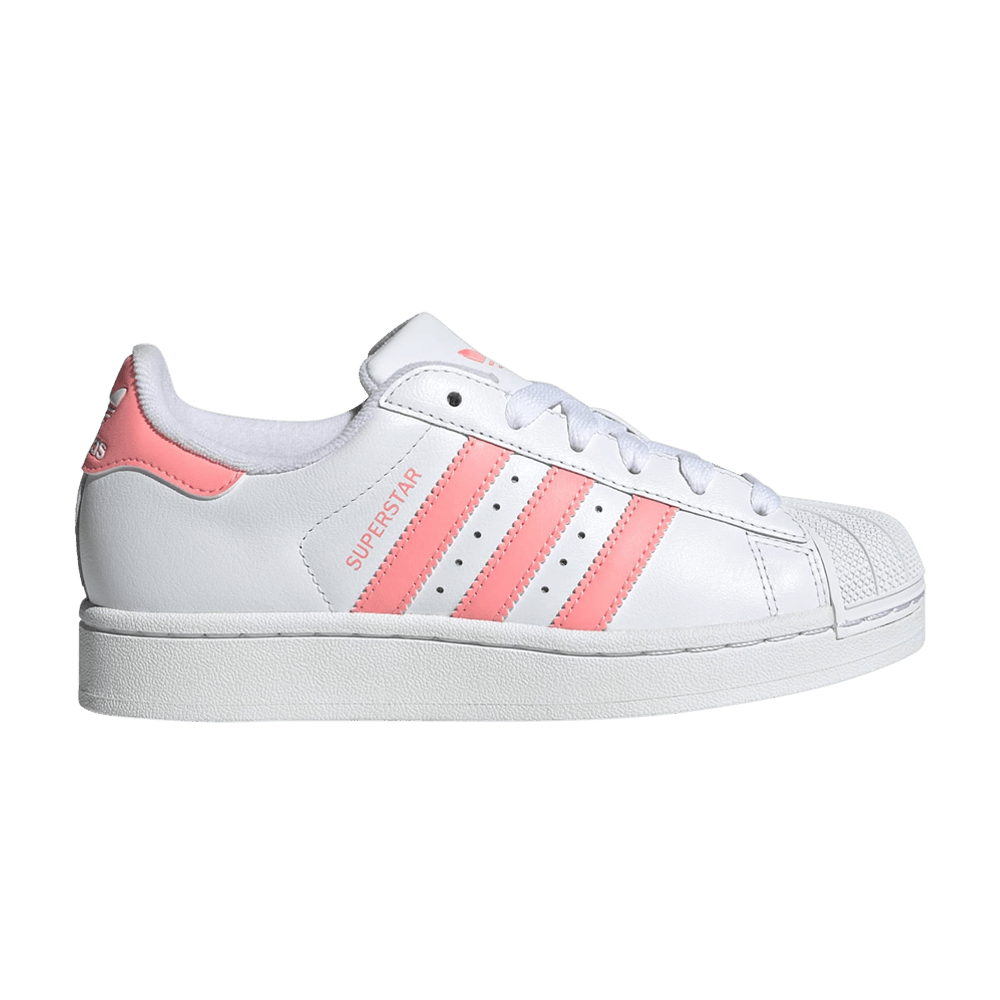 adidas Superstar 2 J 'White Semi Pink Spark'