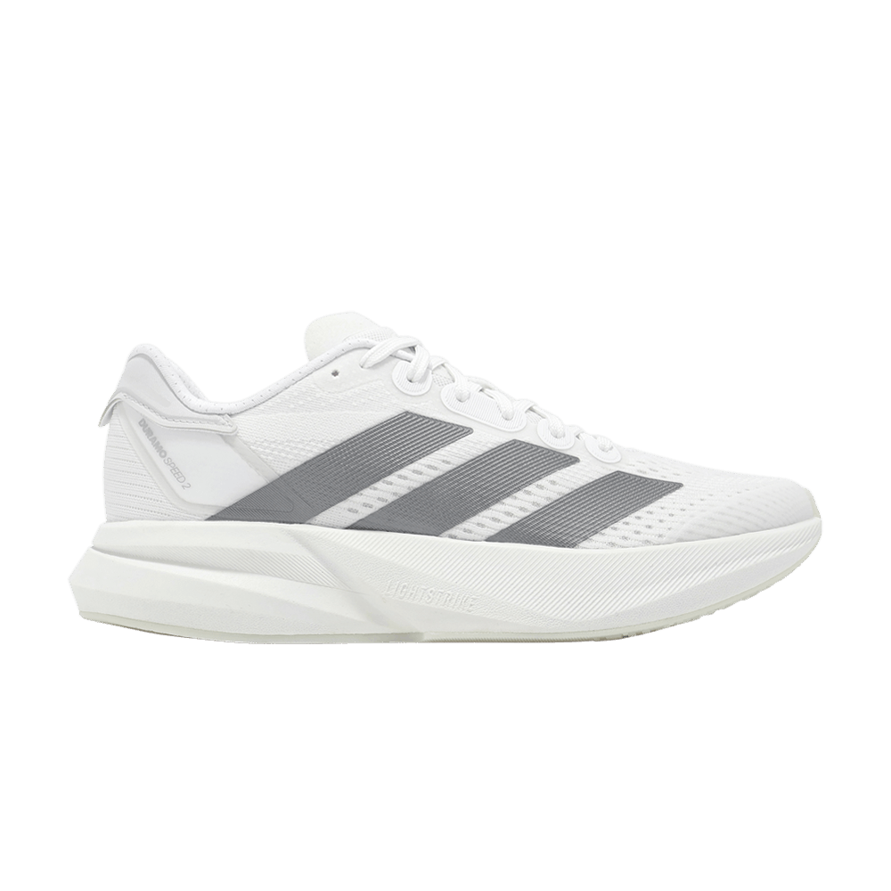 Buy adidas Duramo Speed 2 'White Black Halo Silver' - IH8206 | GOAT