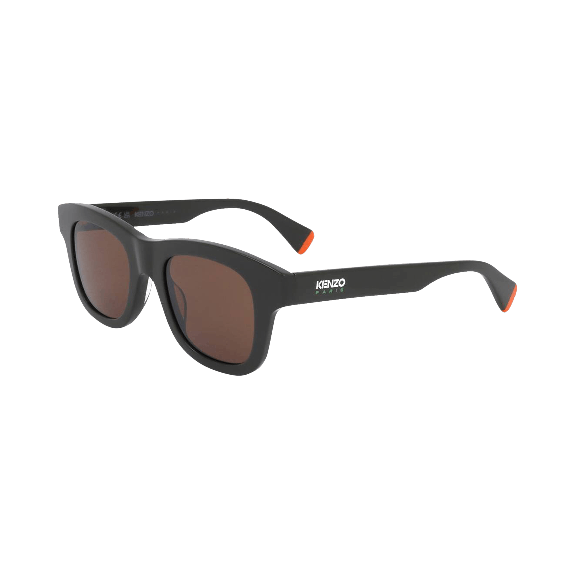 Kenzo Square Sunglasses 'Green/Brown'