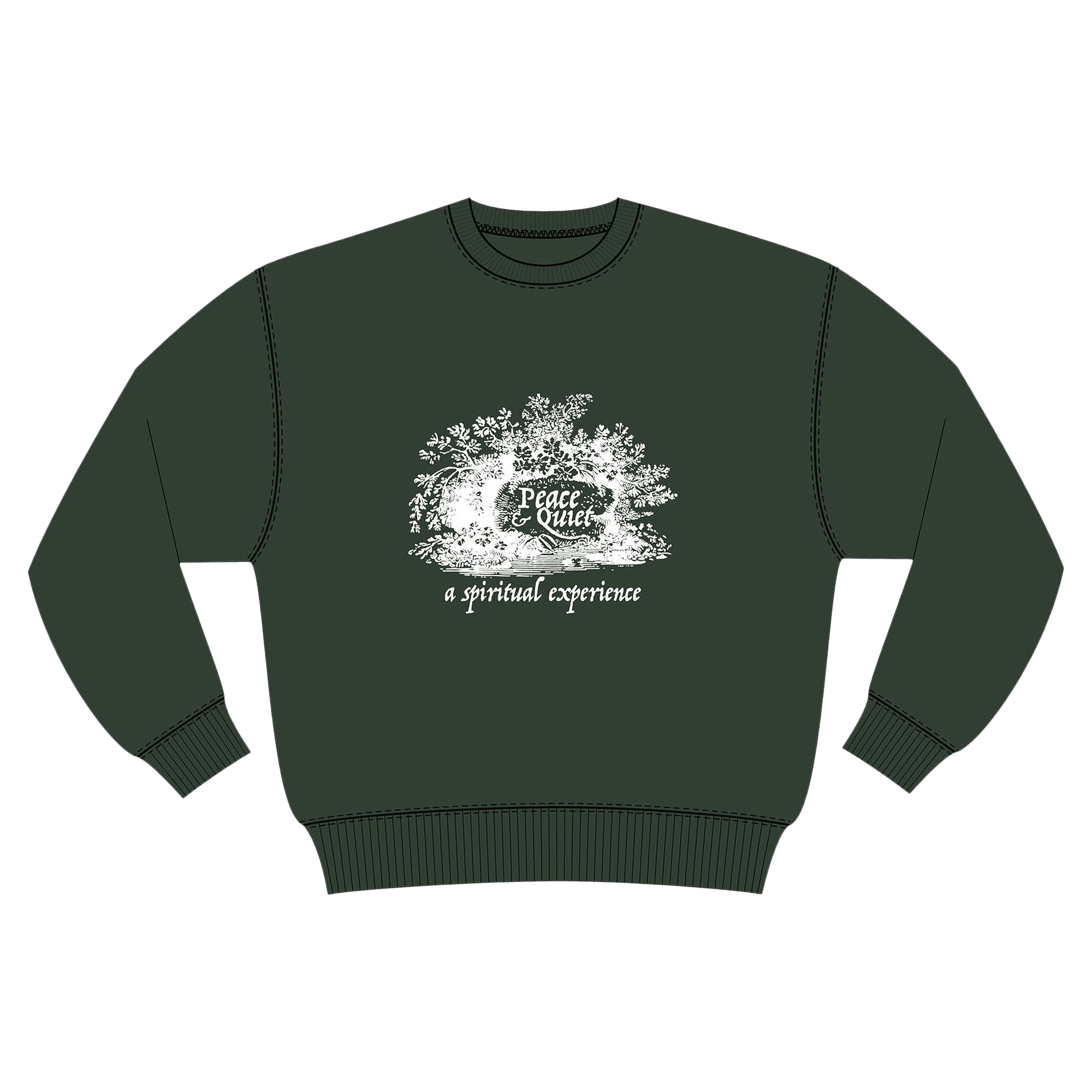 Museum of Peace & Quiet Spiritual Experience Crewneck 'Forest'