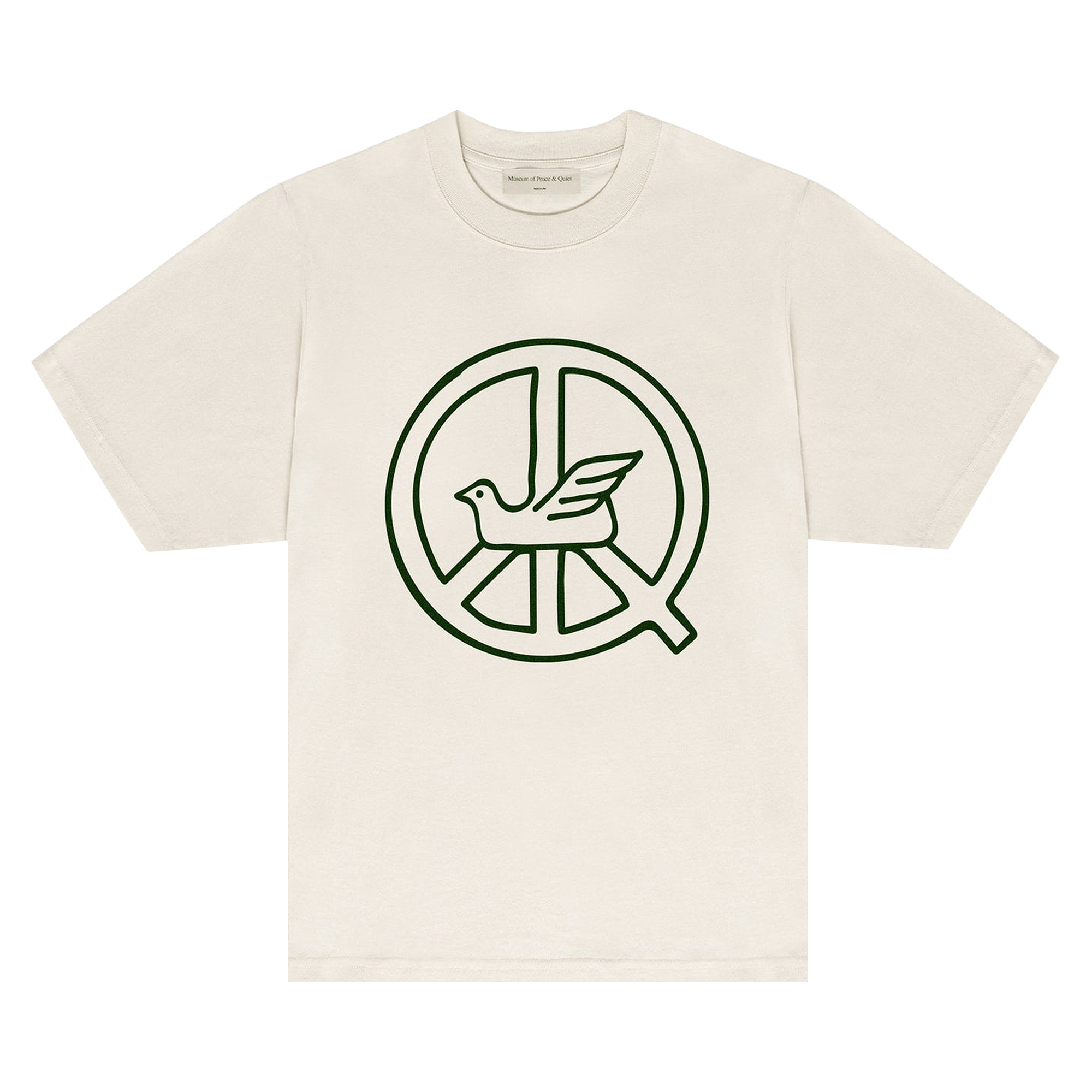 Museum of Peace & Quiet Peaceful Dove T-Shirt 'Bone'