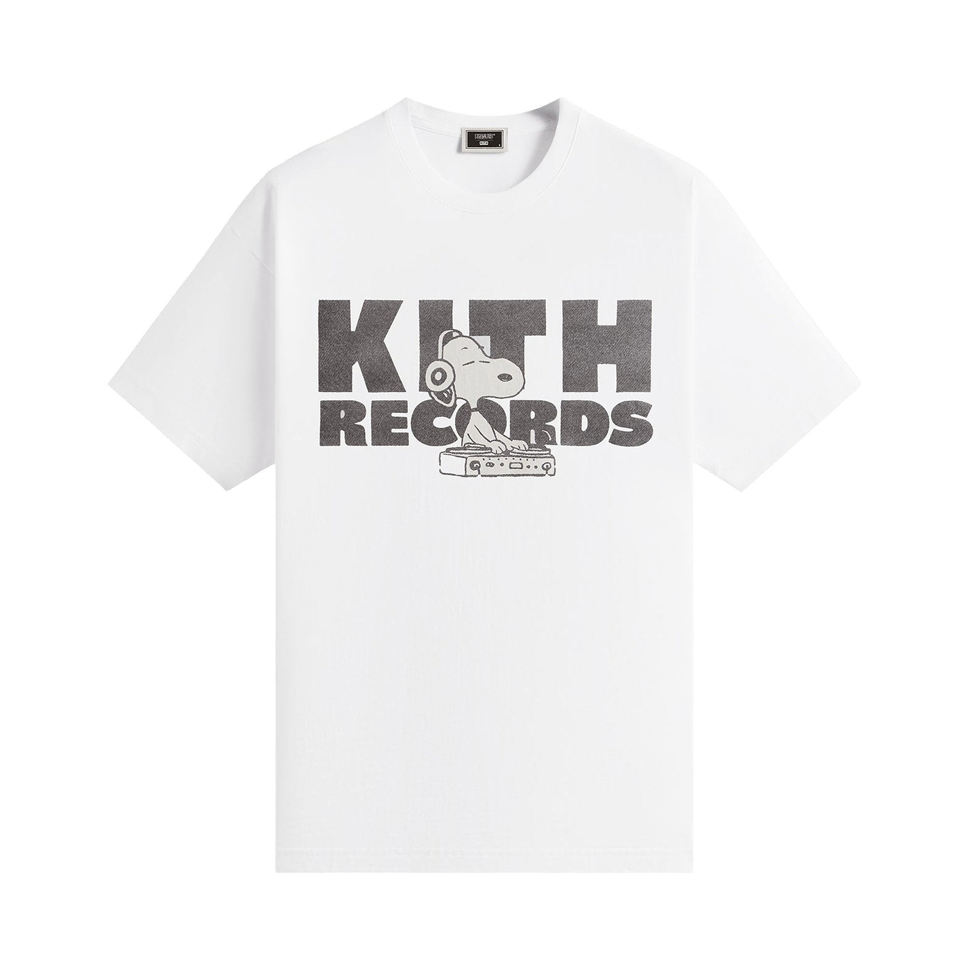 Kith For Peanuts Kith Records Vintage Tee 'White'