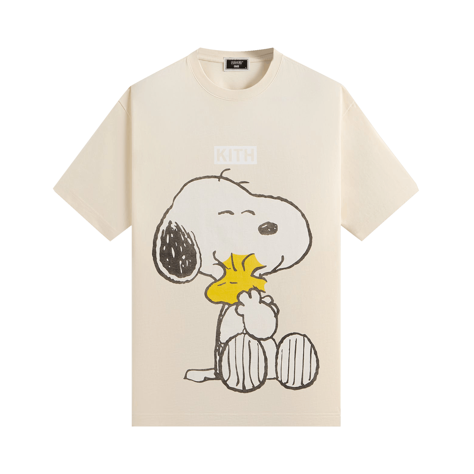 Kith For Peanuts Hug Vintage Tee 'Sandrift'