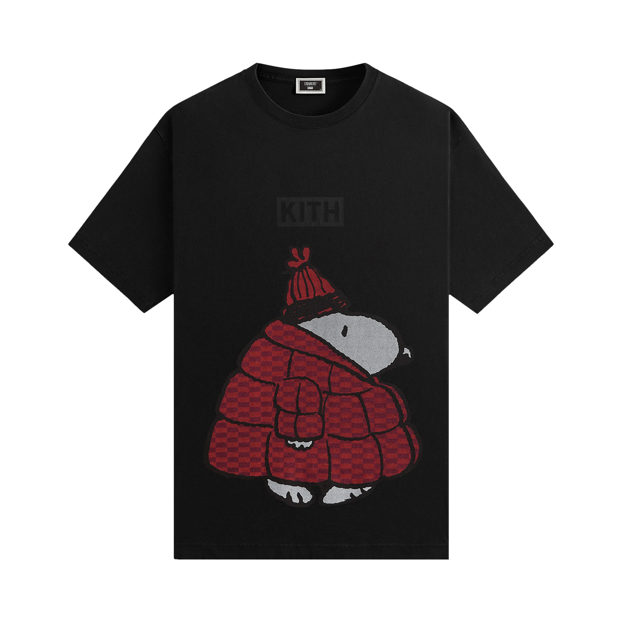 Kith For Peanuts Puffer Vintage Tee 'Black'