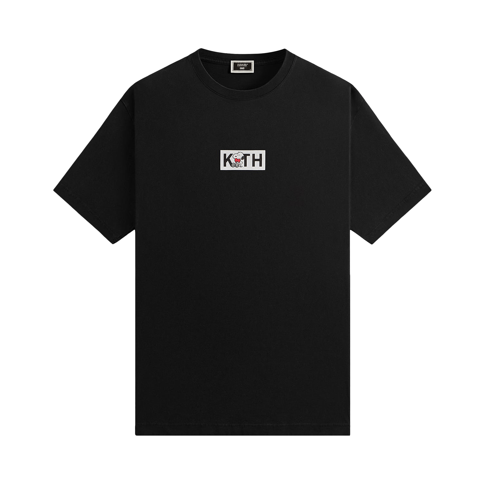 Kith For Peanuts Snoopy Classic Logo Tee 'Black'