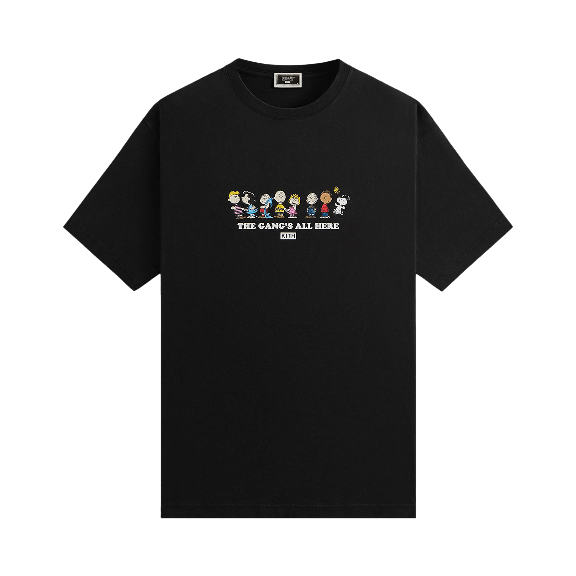 Kith For Peanuts Gang's All Here Tee 'Black'