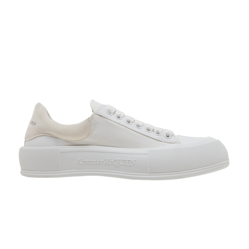 Alexander McQueen Deck Plimsoll 'White'