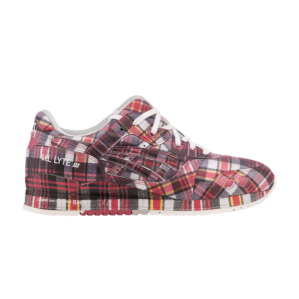 Comme des Garçons SHIRT x ASICS Gel Lyte 3 '07 Remastered 'Red Plaid'