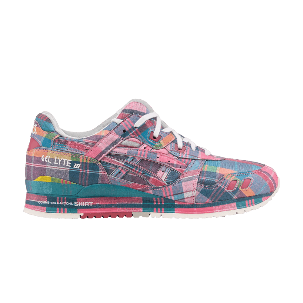 Comme des Garçons SHIRT x ASICS Gel Lyte 3 '07 Remastered 'Pink Plaid'