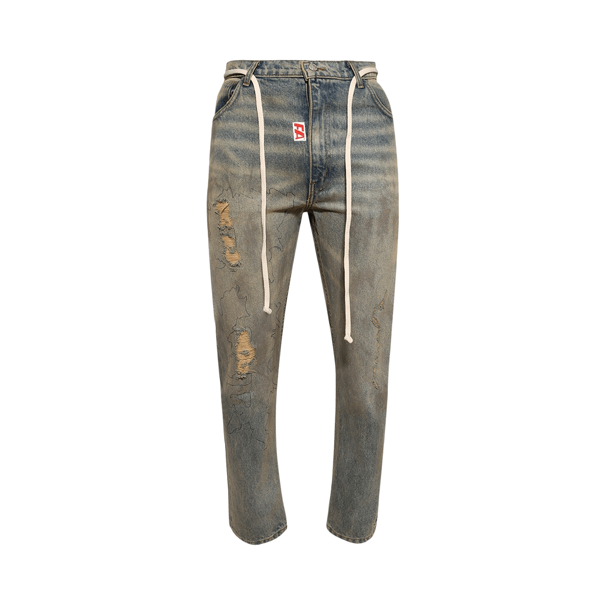 RIVINGTON roi Rebis Fathers Way He Rose 1 Jeans 'Light Indigo'