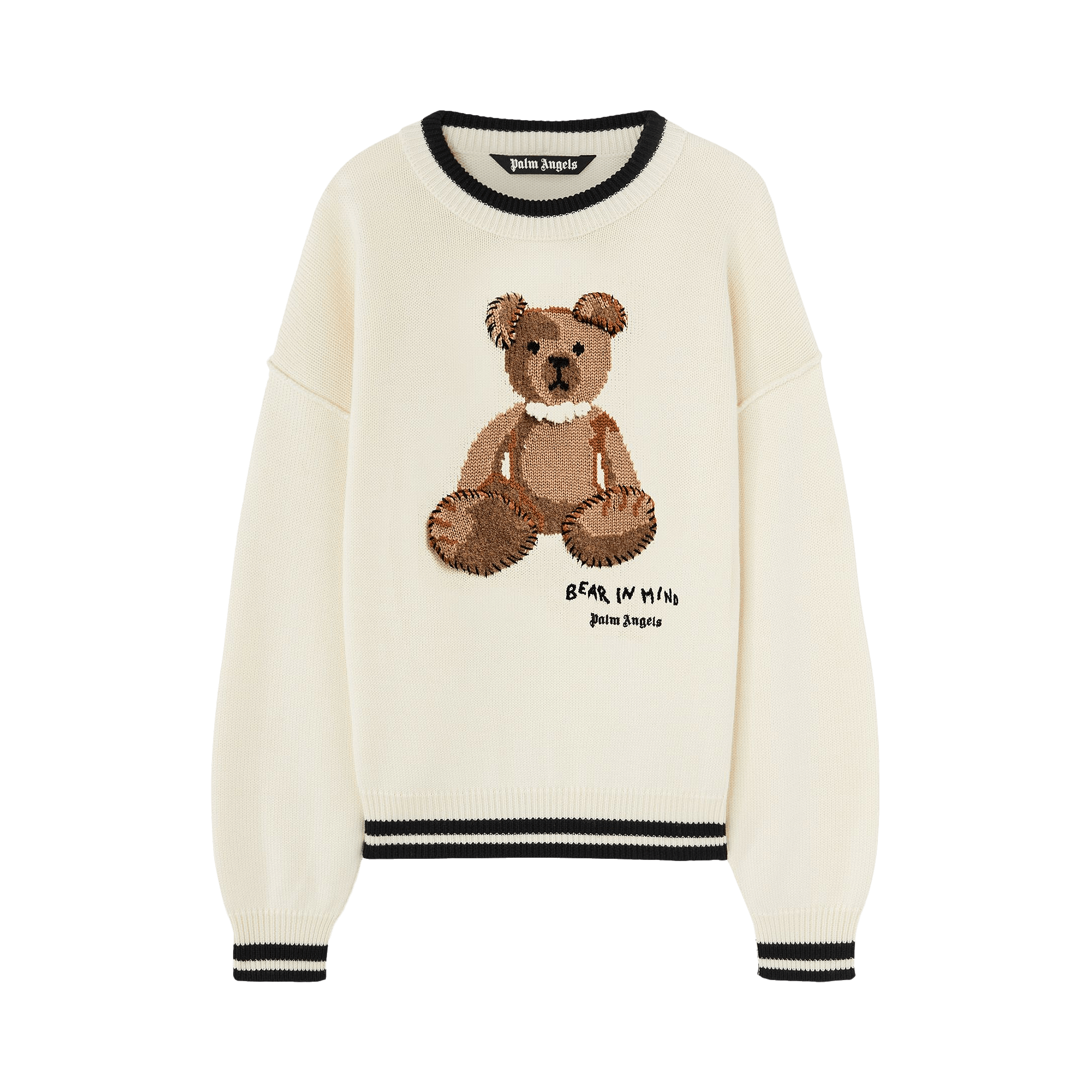 Palm Angels Bear In Mind Sweater 'Off White'