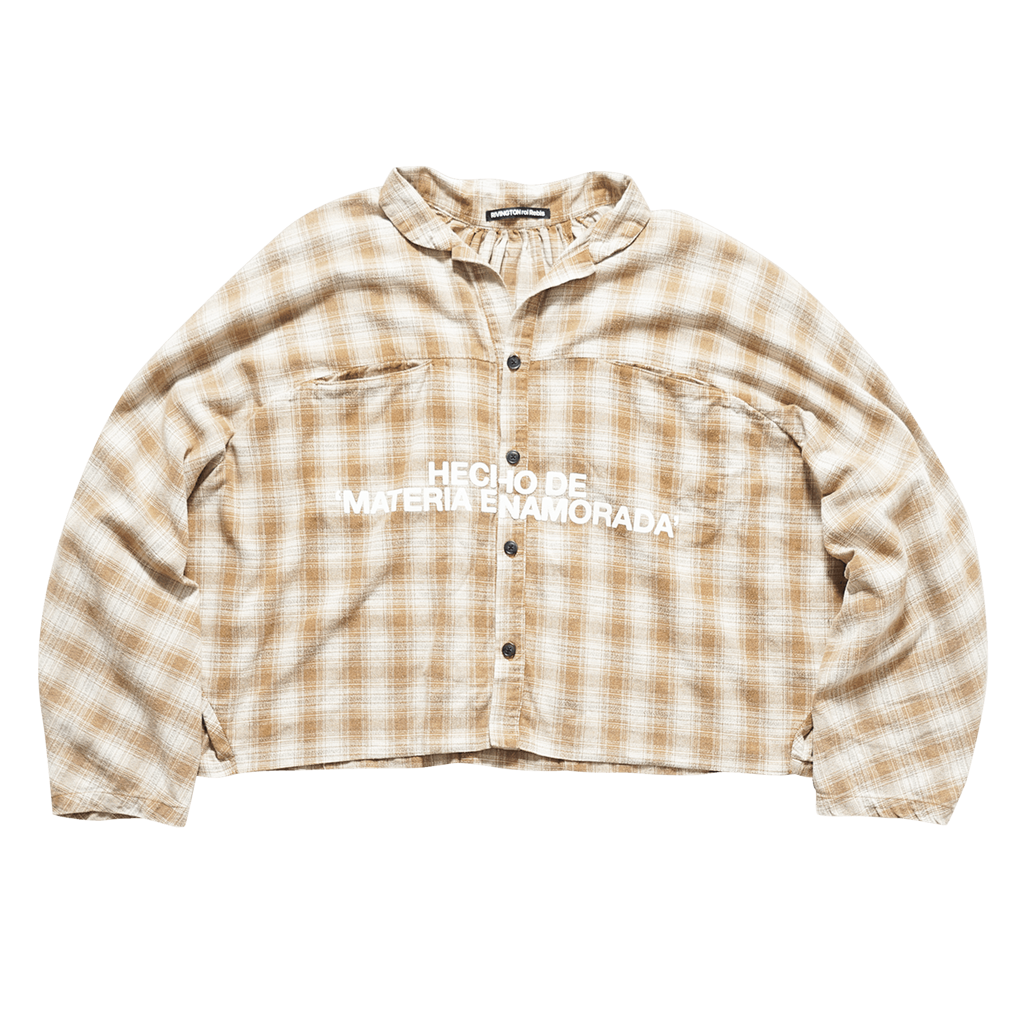 RIVINGTON roi Rebis Materia Nazarene Shirt 'Tan'