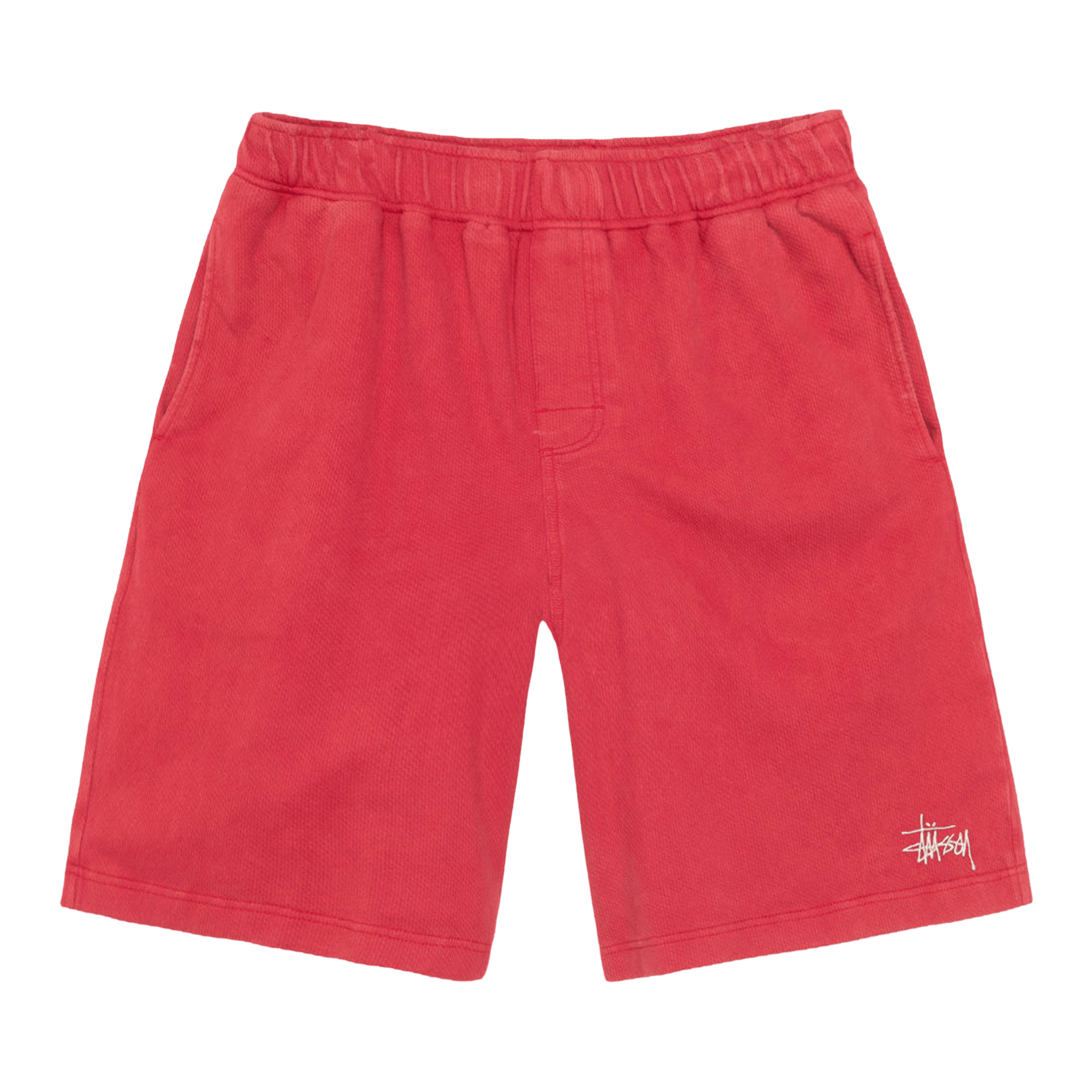 Stussy Double Layer Jersey Short 'Red'