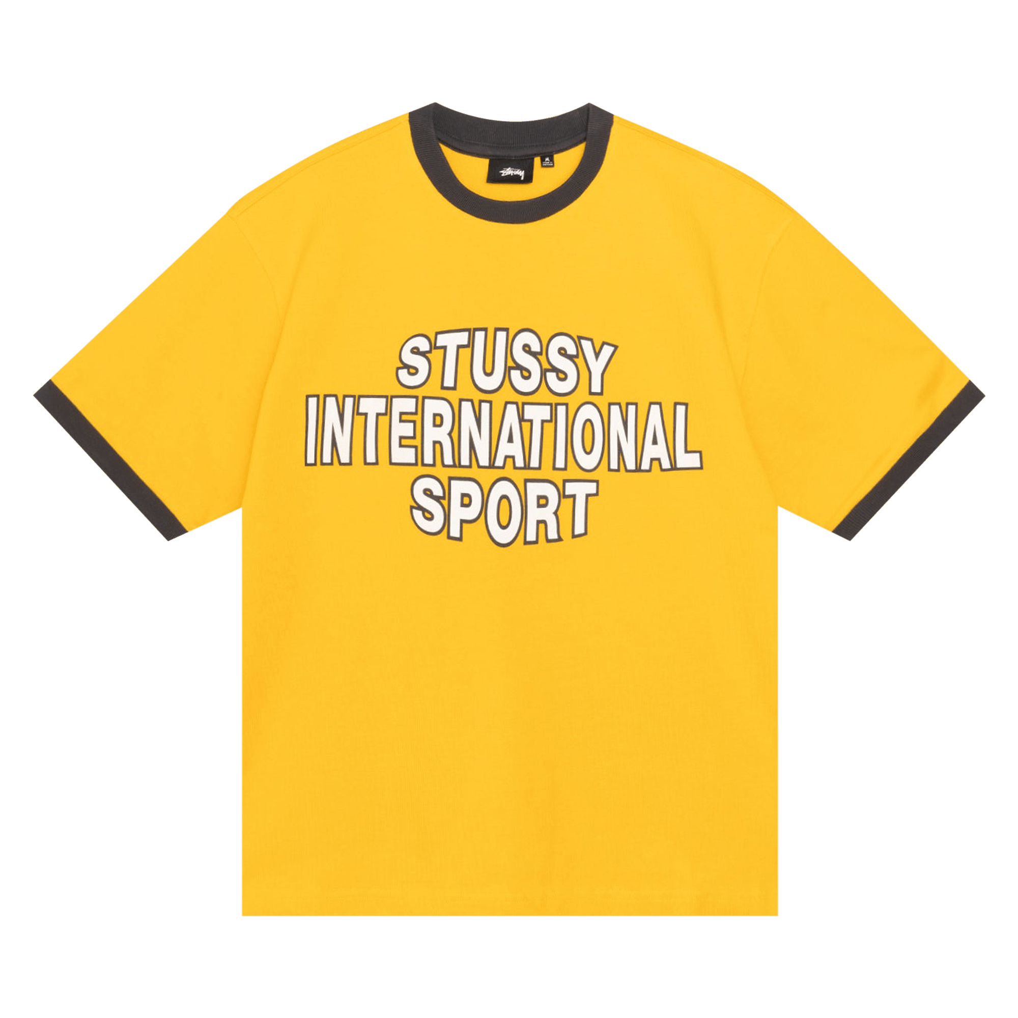 Stussy Sport Ringer Tee 'Gold'