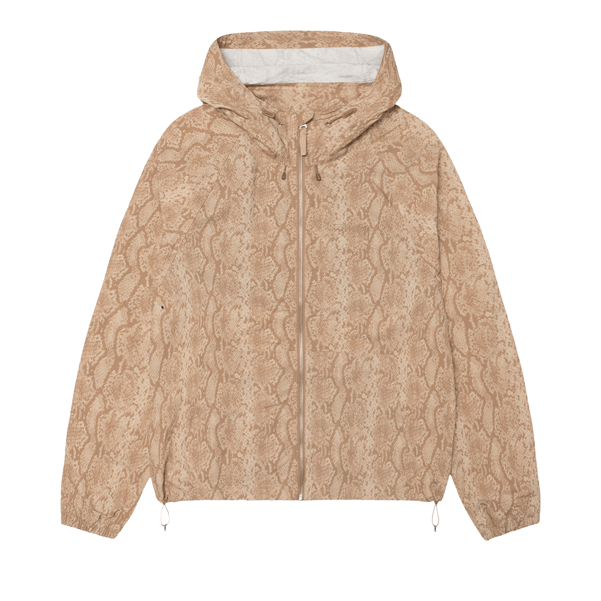 Stussy Beach Shell Snake Print Nylon 'Khaki'