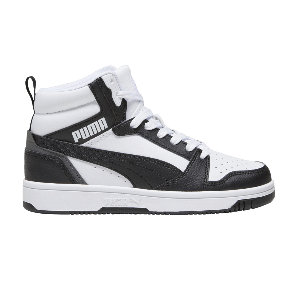 Buy Puma Rebound V6 Low 'Black White' - 392328 01 | GOAT