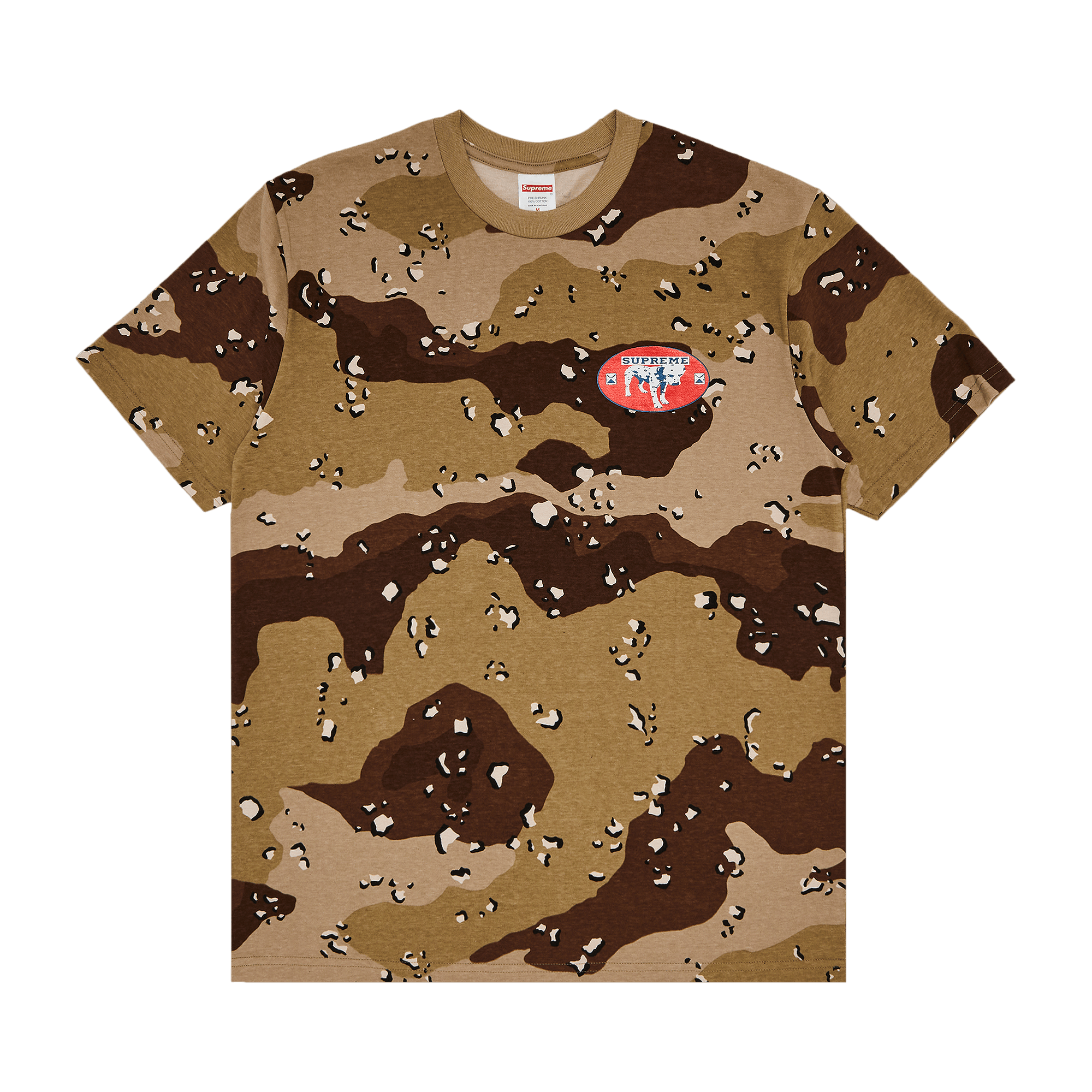 Supreme Dalmatian Tee 'Chocolate Chip Camo'