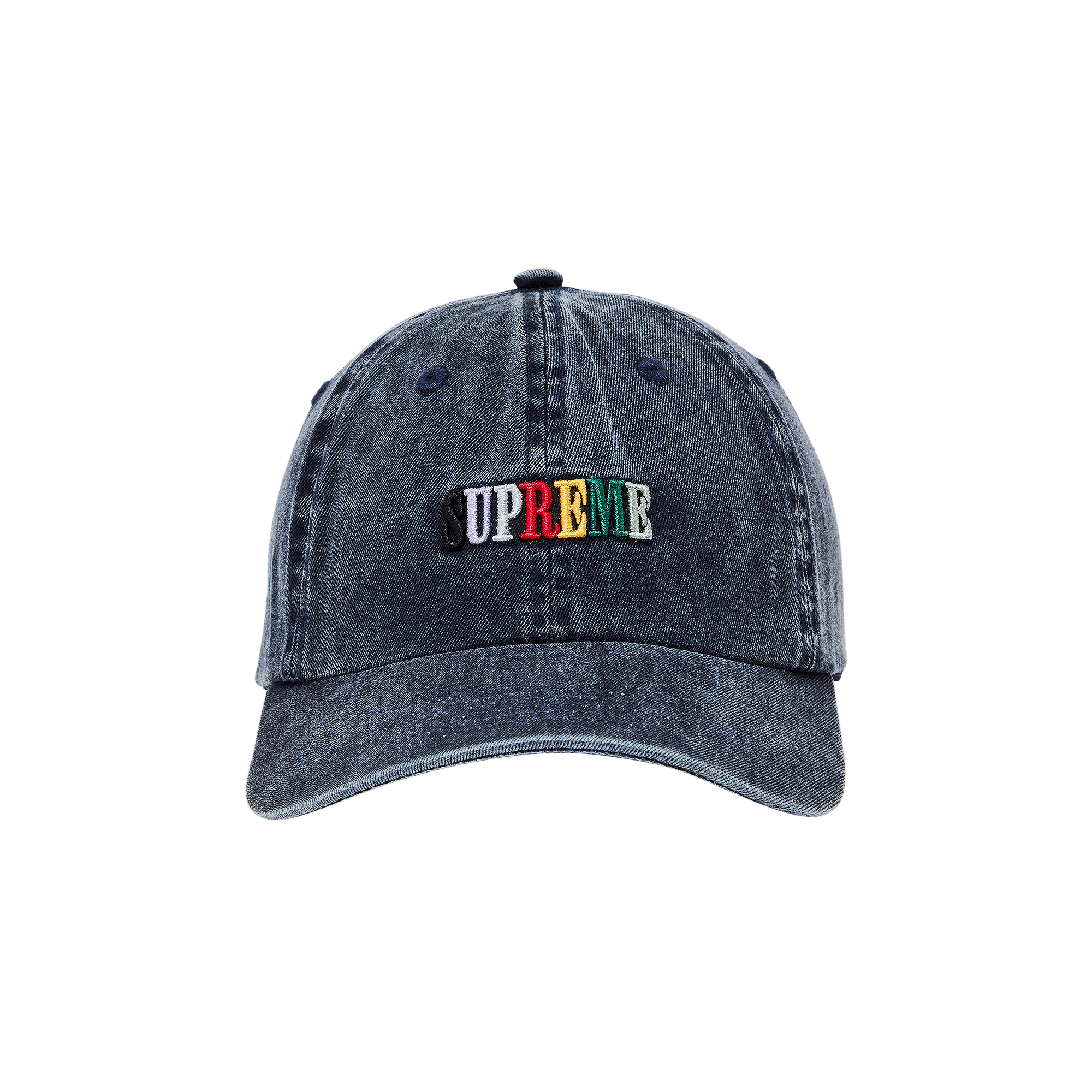 Supreme Pigment Dye 6-Panel 'Navy'