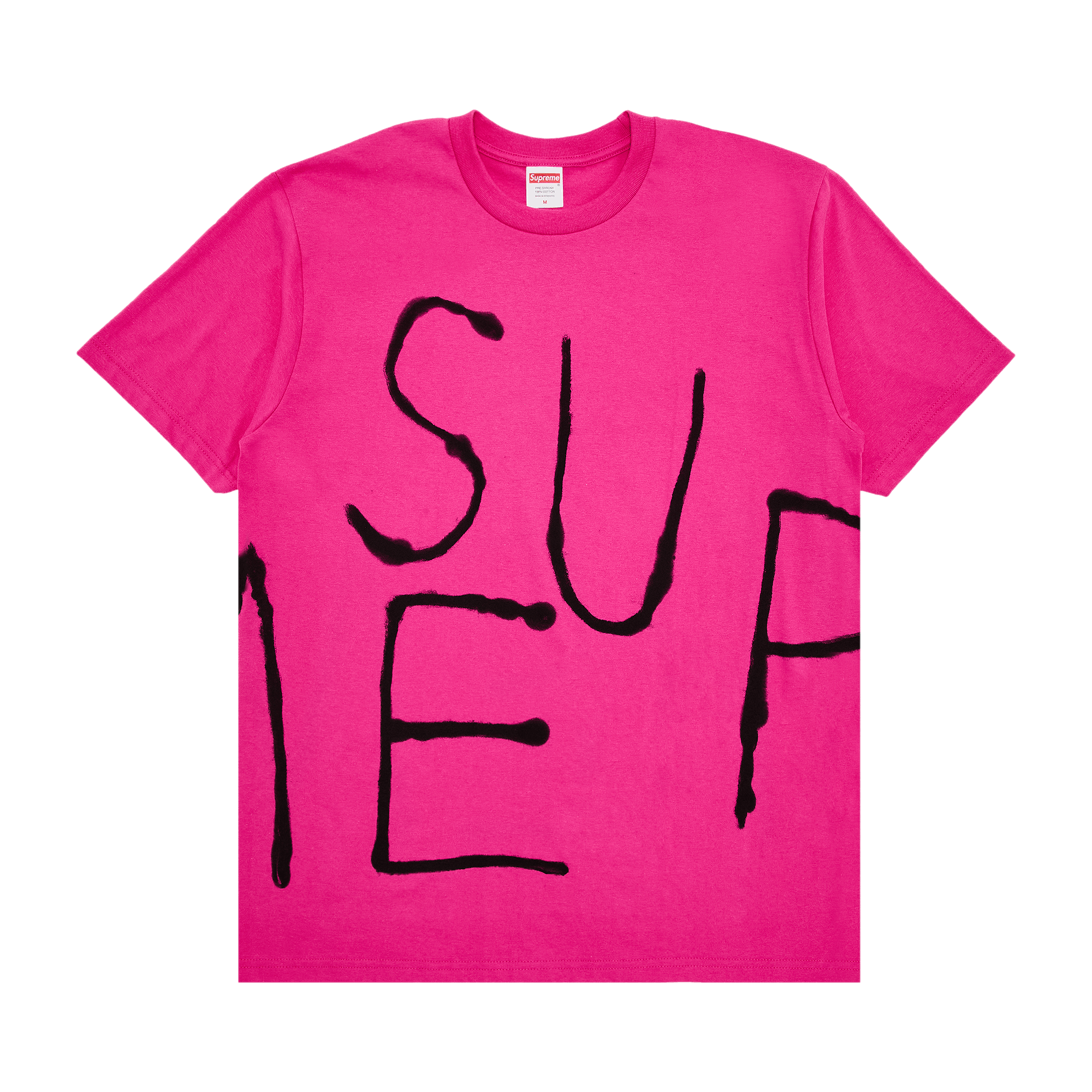 Supreme Painted Tee 'Fuchsia'