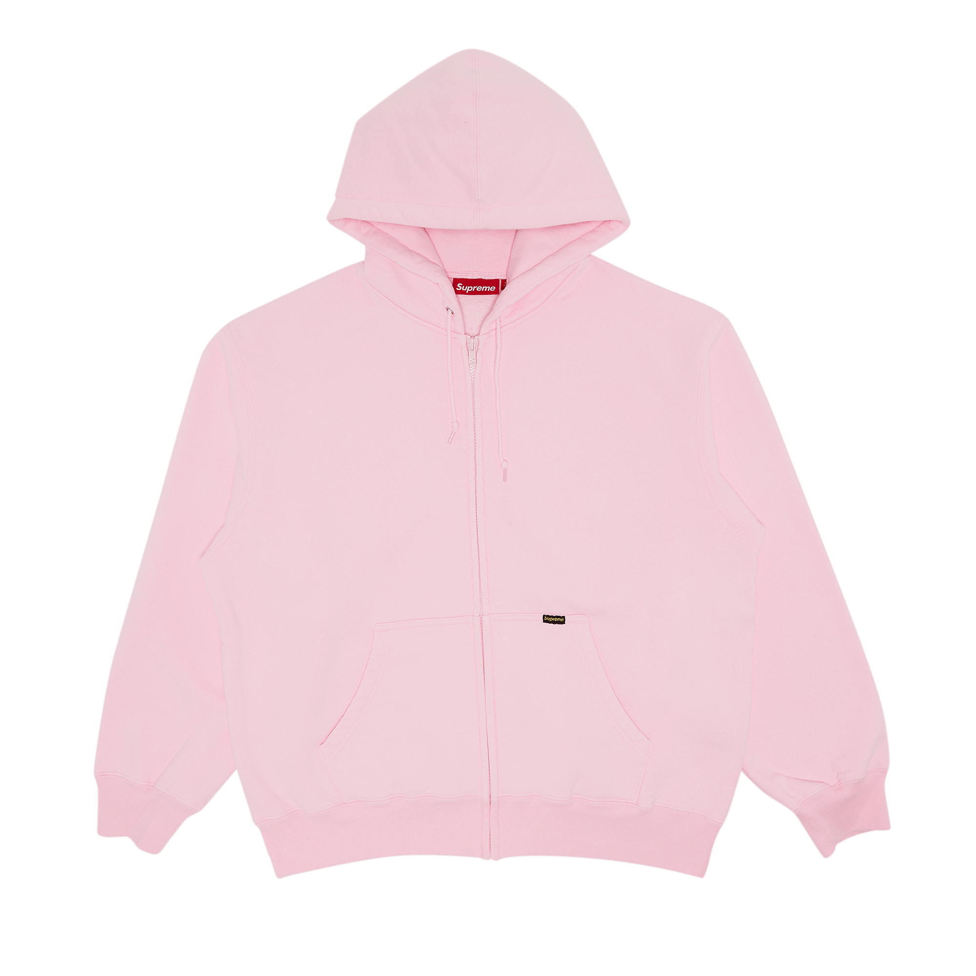 Supreme Work Zip Up Hooded Sweatshirt 'Light Pink'