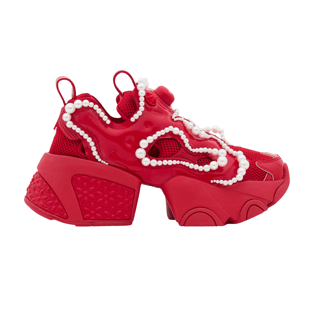 Noir Kei Ninomiya x Reebok Flying Pearl Pump Fury 'Red'