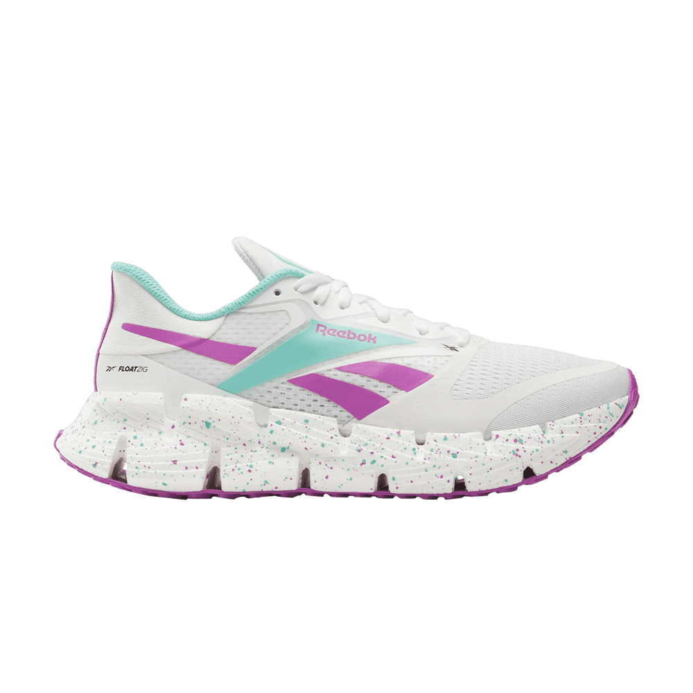 Reebok FloatZig 1 'White Aqua Purple Rave'
