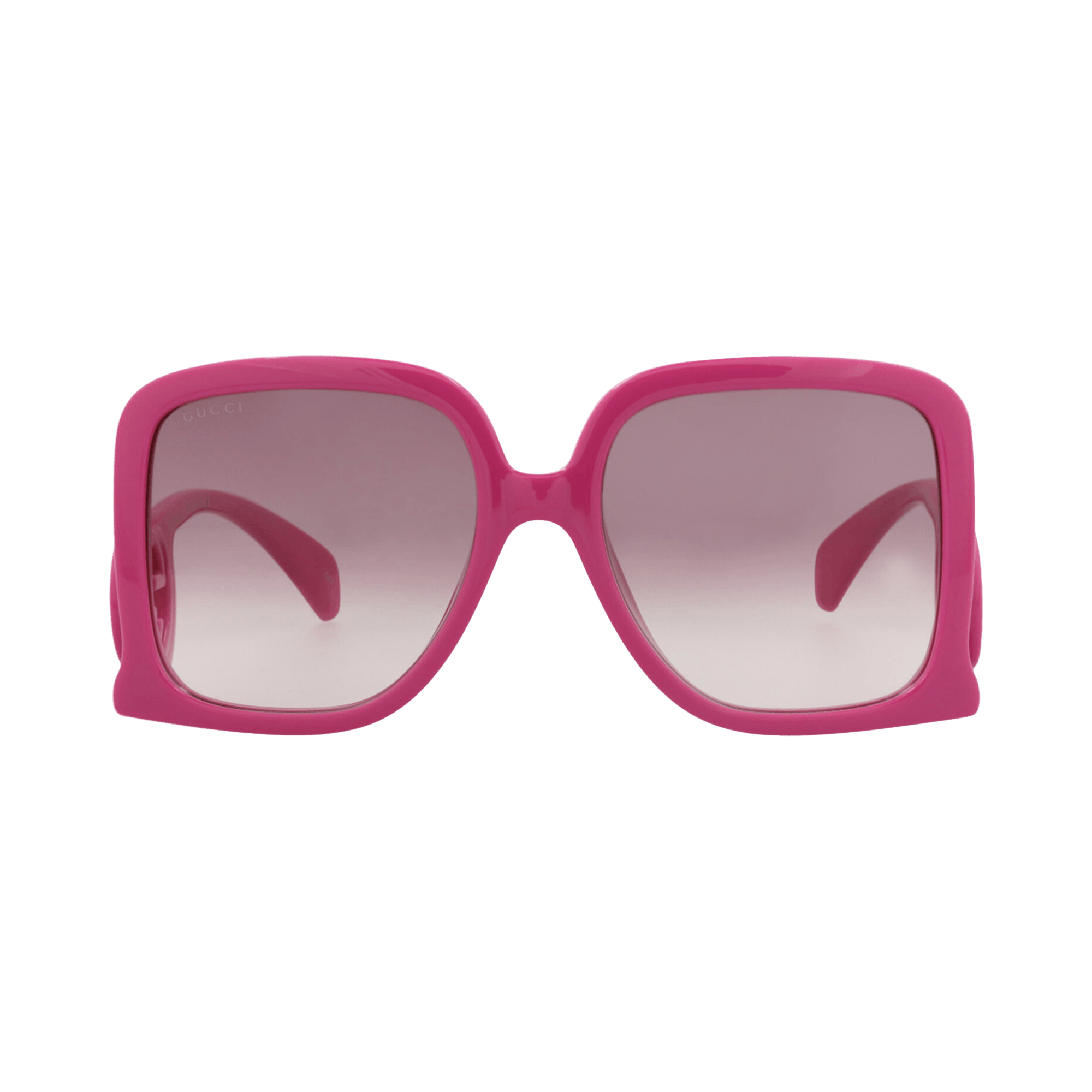 Gucci Square Injection Sunglasses 'Fuchsia/Violet'