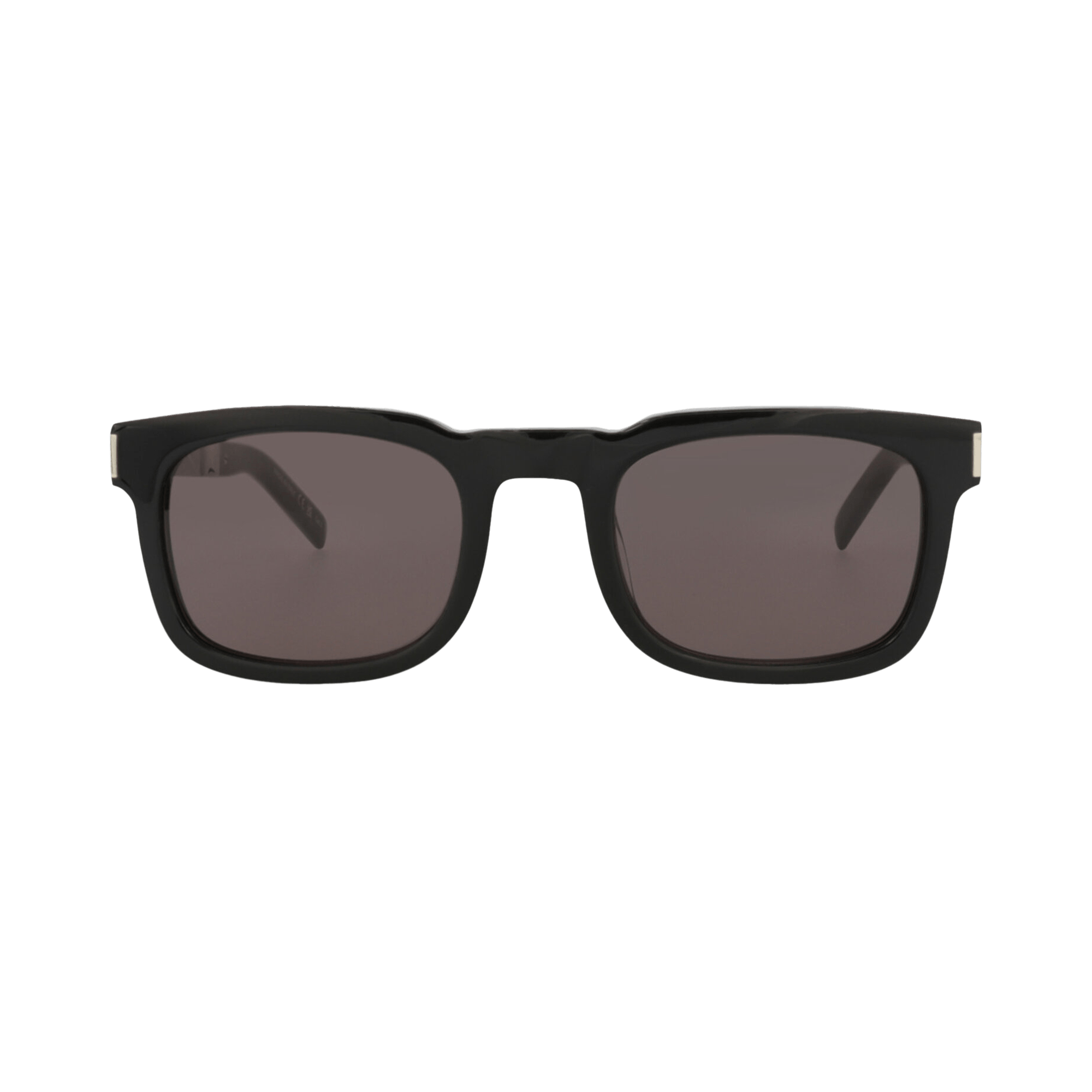 Saint Laurent Square Sunglasses 'Black/Silver'