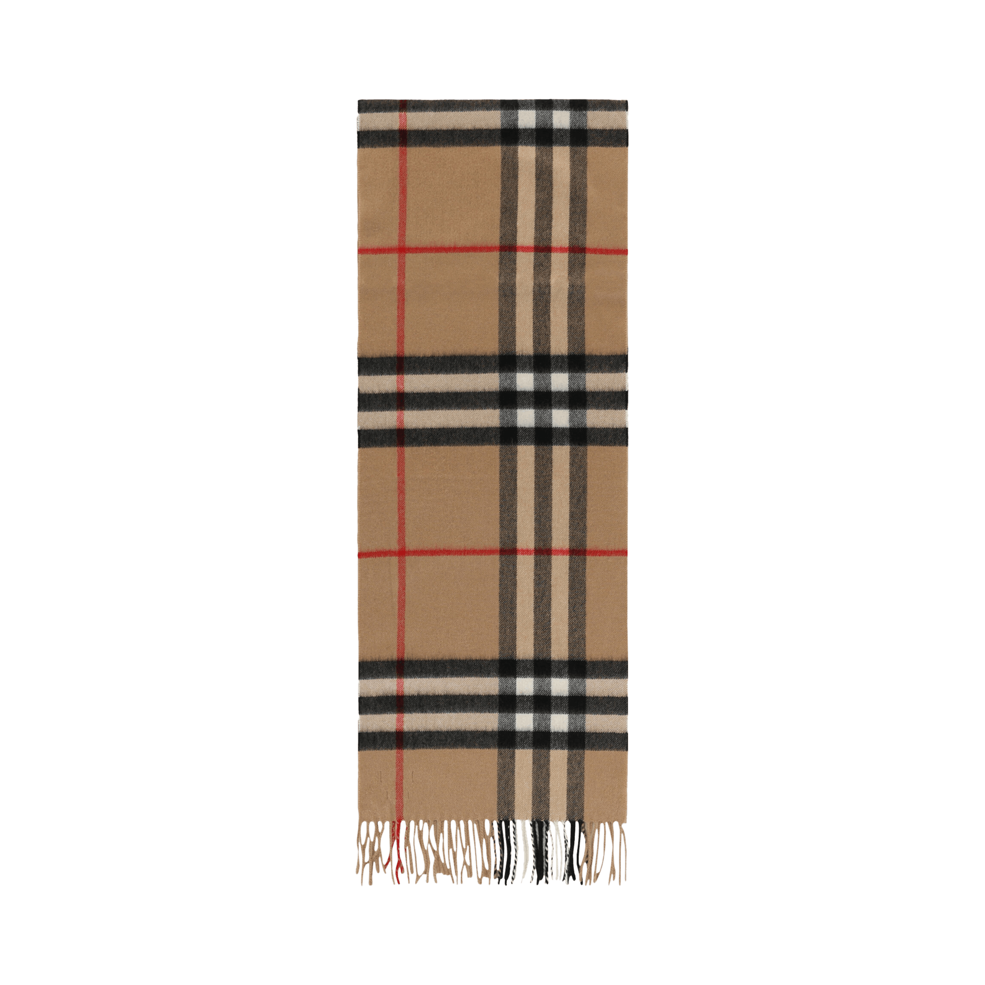 Burberry Giant Check Cashmere Scarf 'Beige'