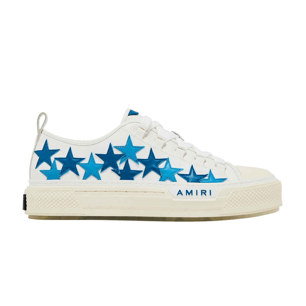 Buy Amiri Stars Court Low 'White Red' - MFS014 124 | GOAT