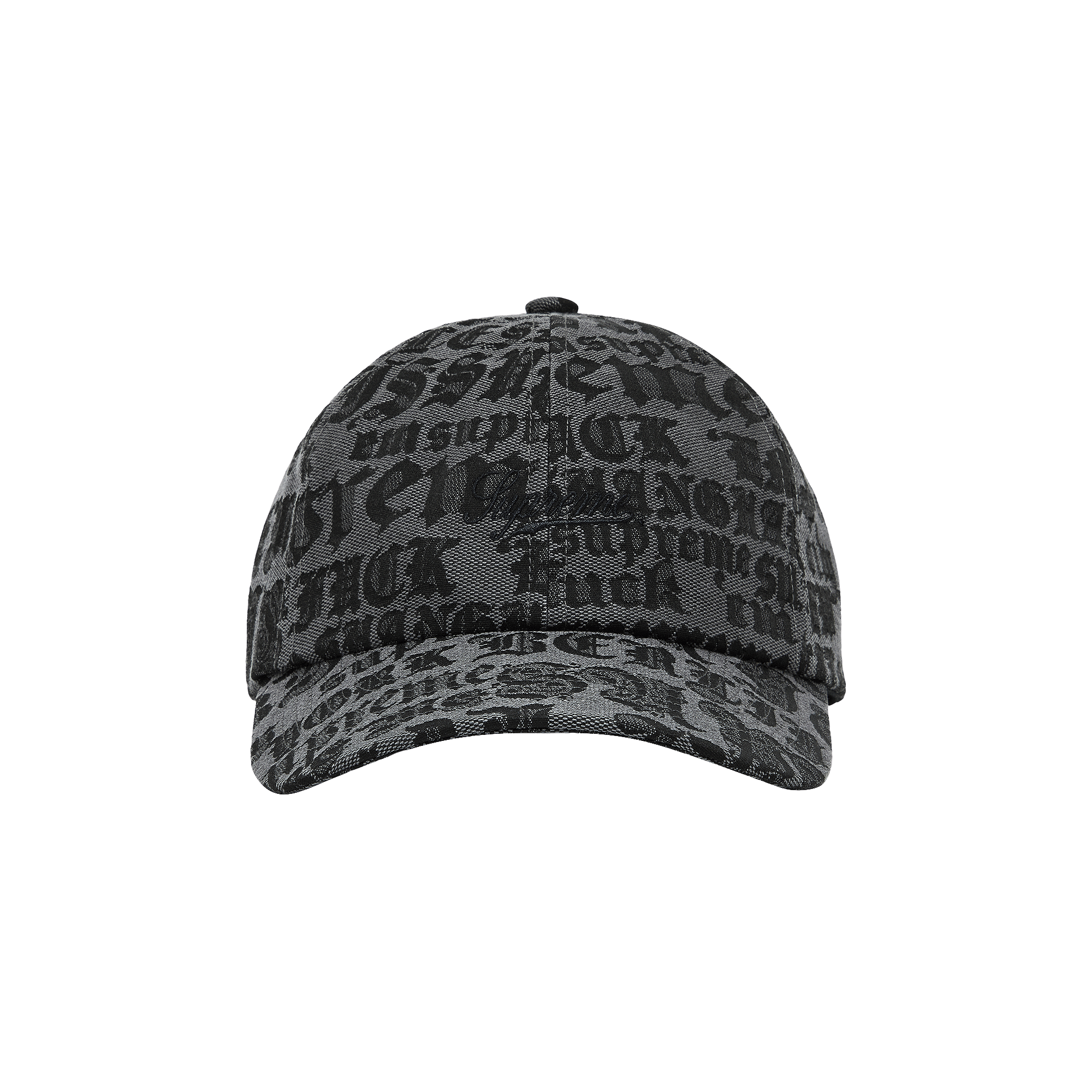 Supreme Cities Jacquard 6-Panel 'Black'