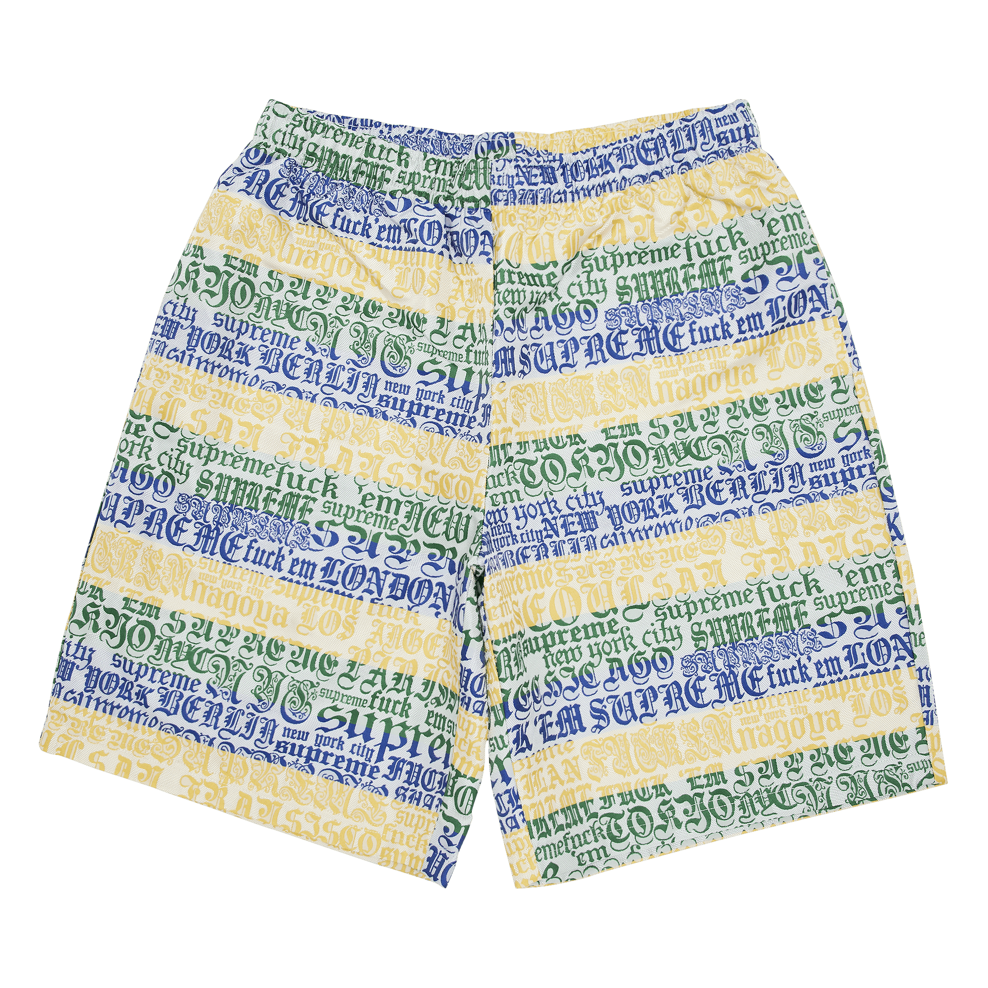 Supreme Cities Jacquard Short 'Multicolor'