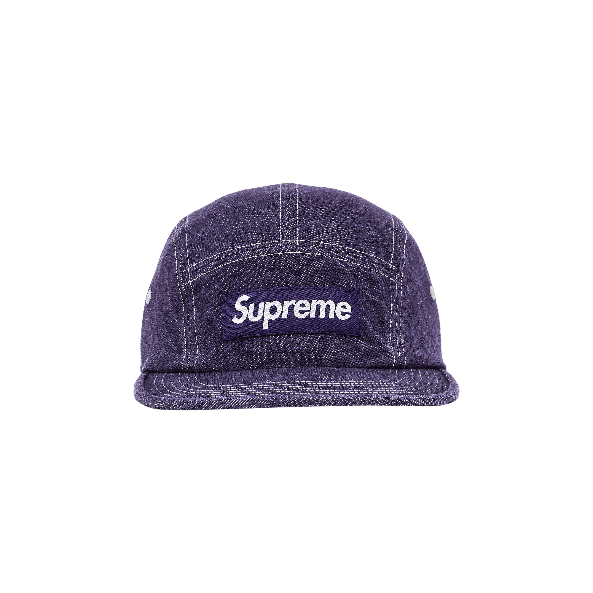 Supreme Denim Camp Cap 'Purple'
