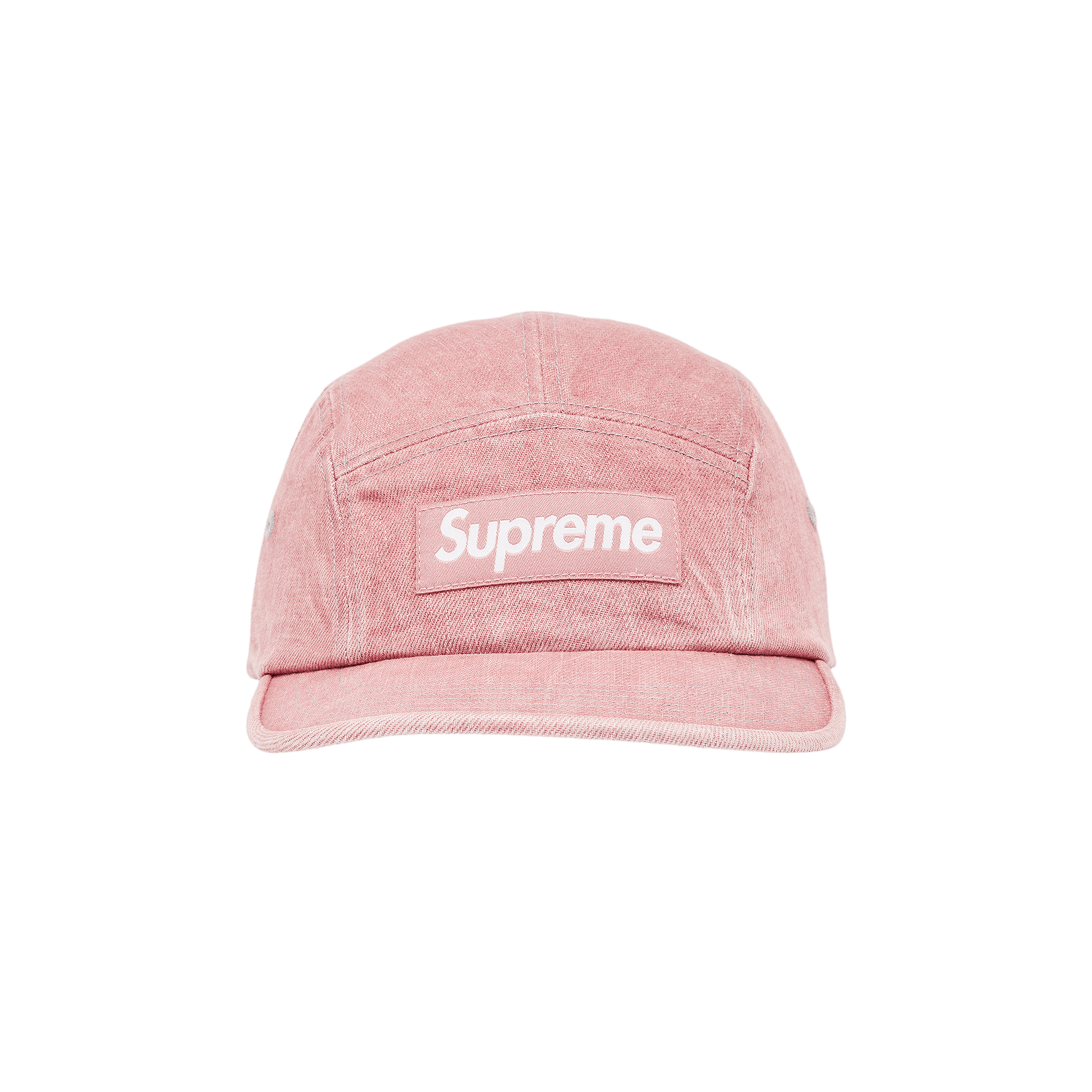 Supreme Denim Camp Cap 'Pink'