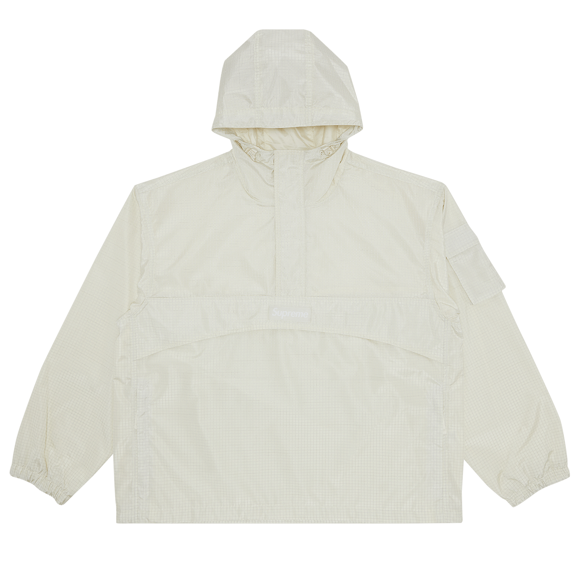 Supreme Reflective Ripstop Anorak 'White'