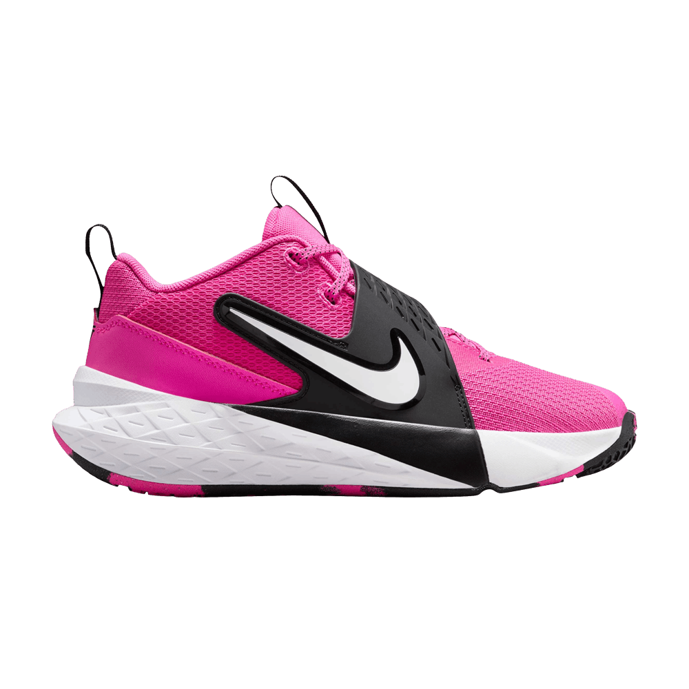 Nike Team Hustle D12 GS 'Laser Fuchsia'