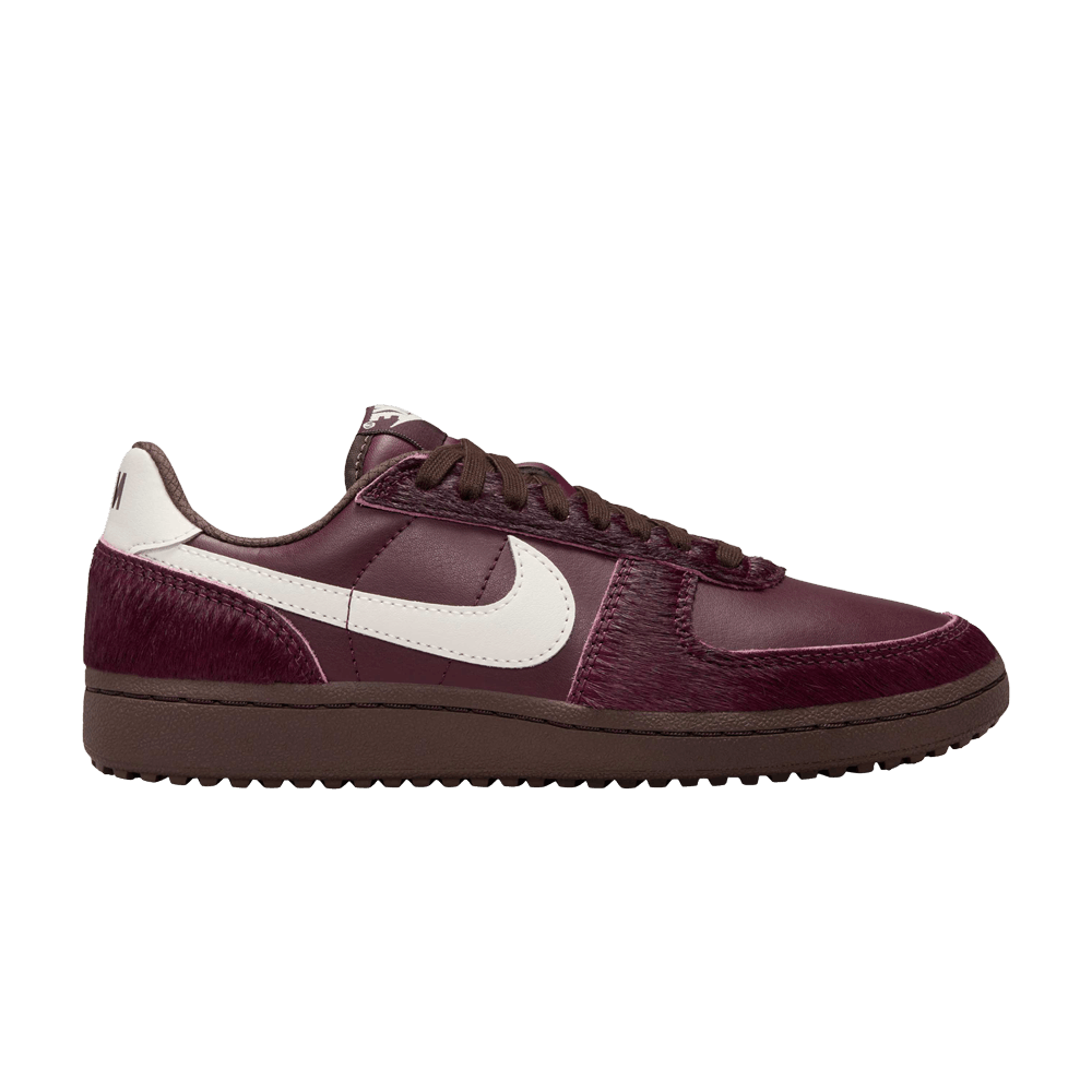 Nike Wmns Field General 82 'Burgundy Crush Pony Hair'