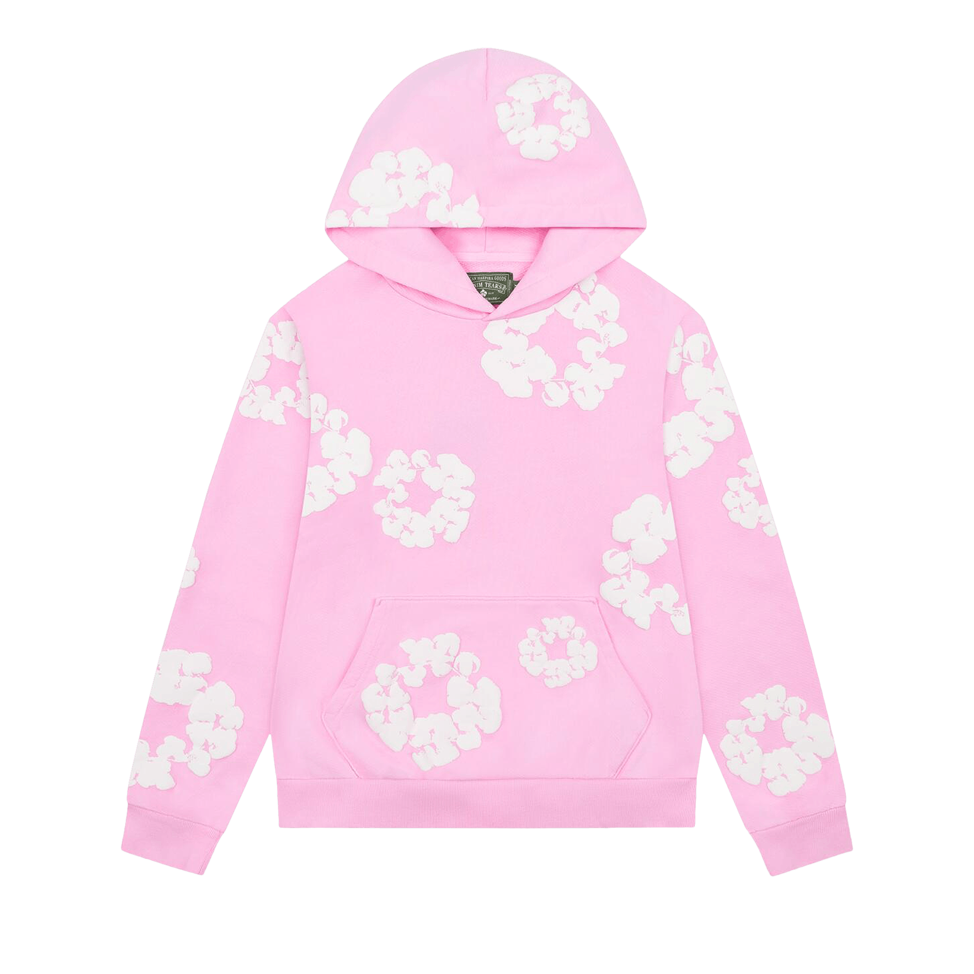 【Denim Tears】ロゴTシャツ（ピンク） Denim Tears: Men's Cotton Floral Logo T-Shirt (Pink) | DSMNY