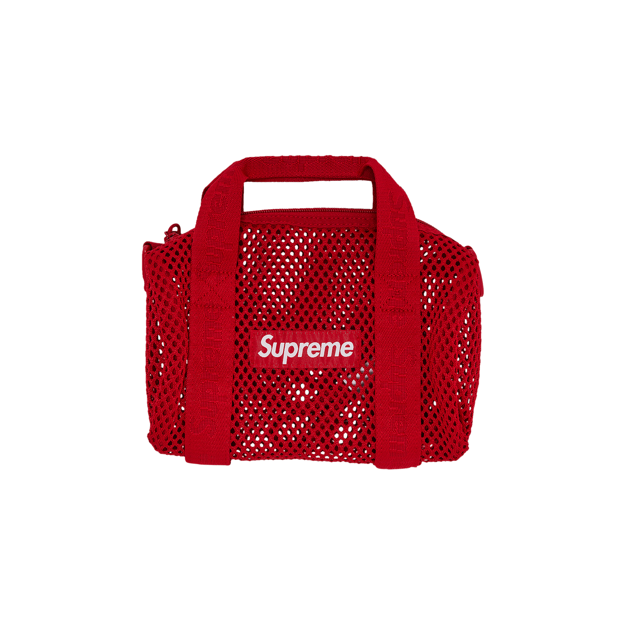 Supreme Mesh Mini Duffle Bag 'Red'
