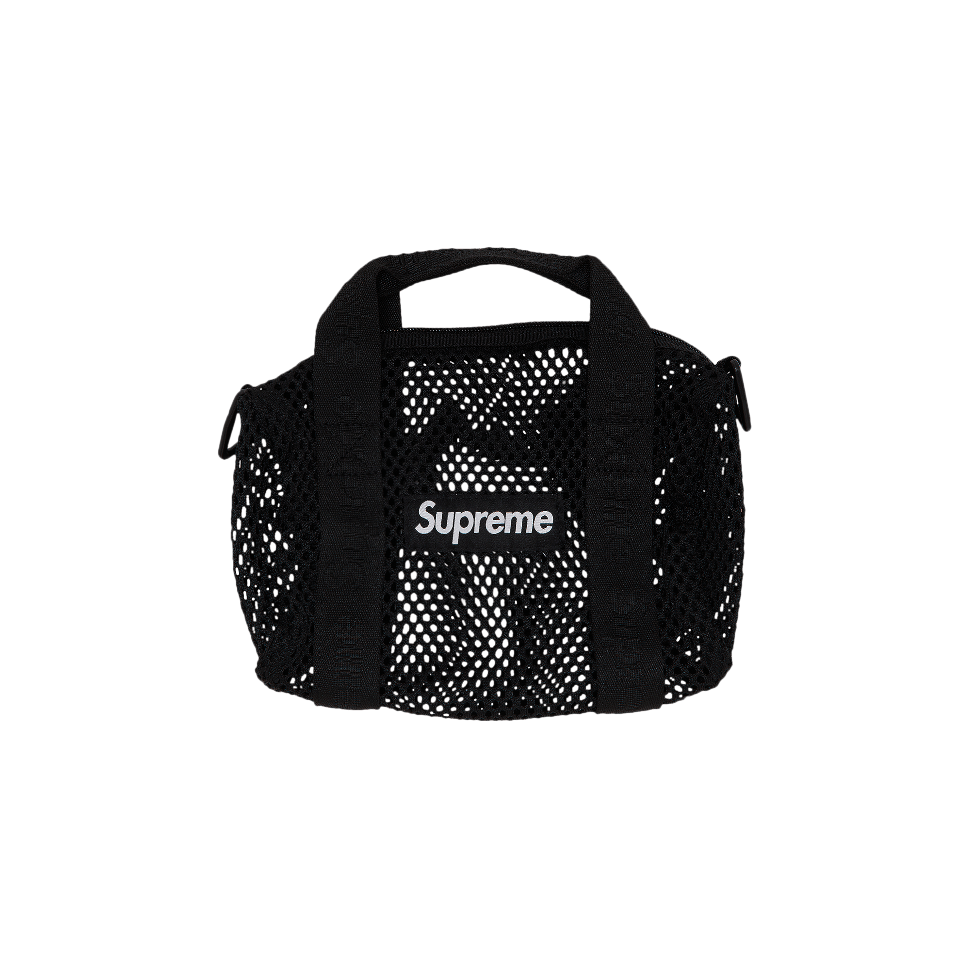 Supreme Mesh Mini Duffle Bag 'Black'