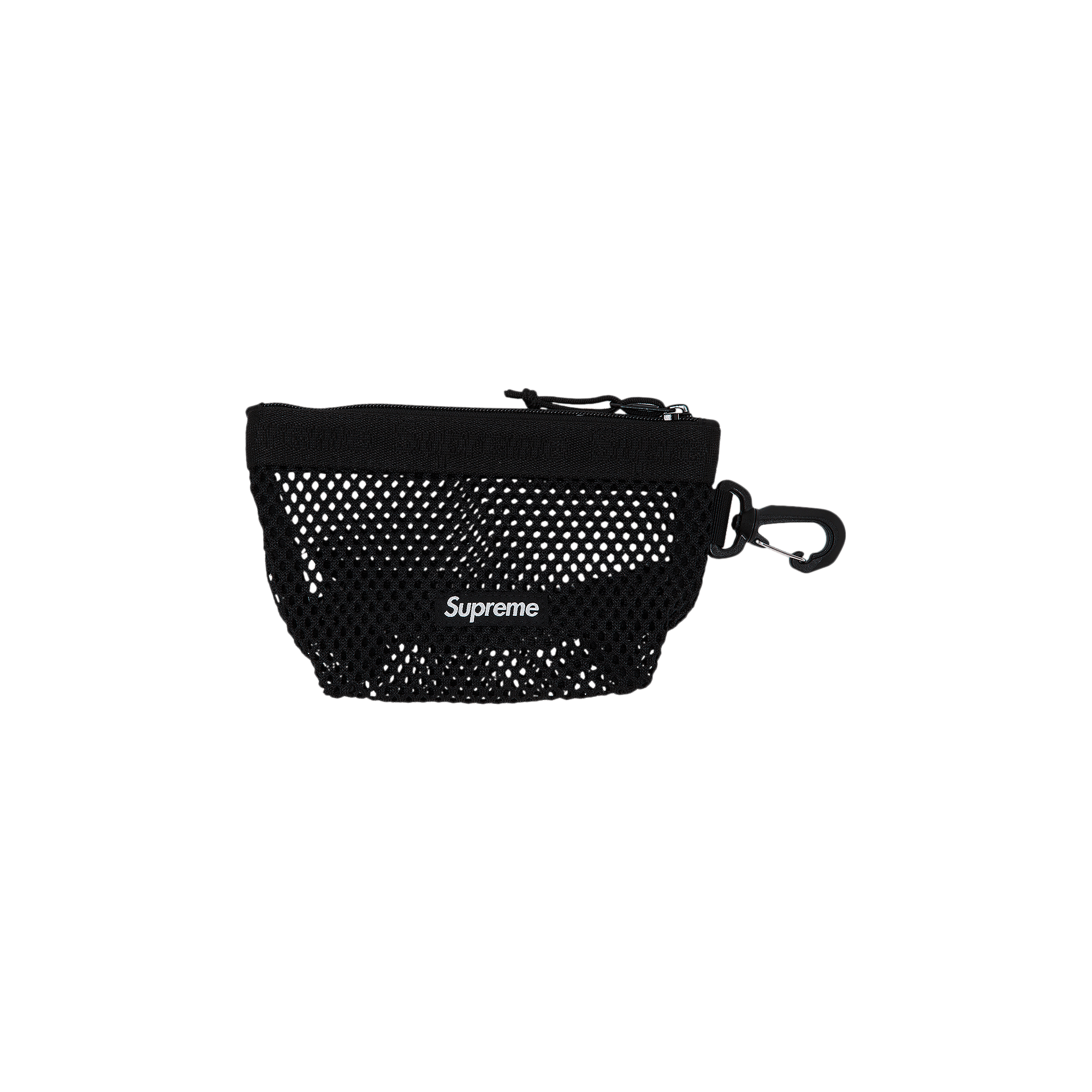 Supreme Mesh Mini Pouch 'Black'