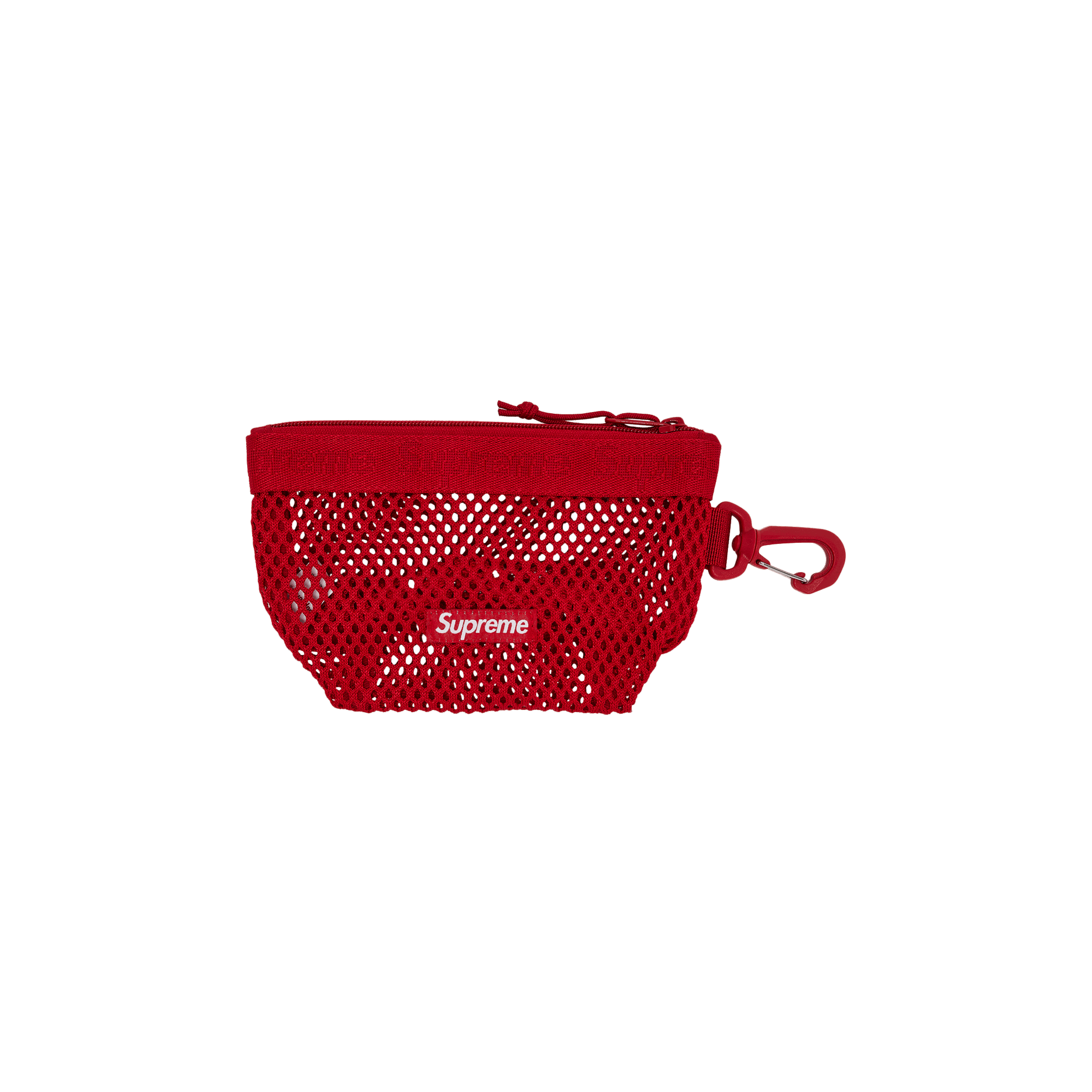 Supreme Mesh Mini Pouch 'Red'