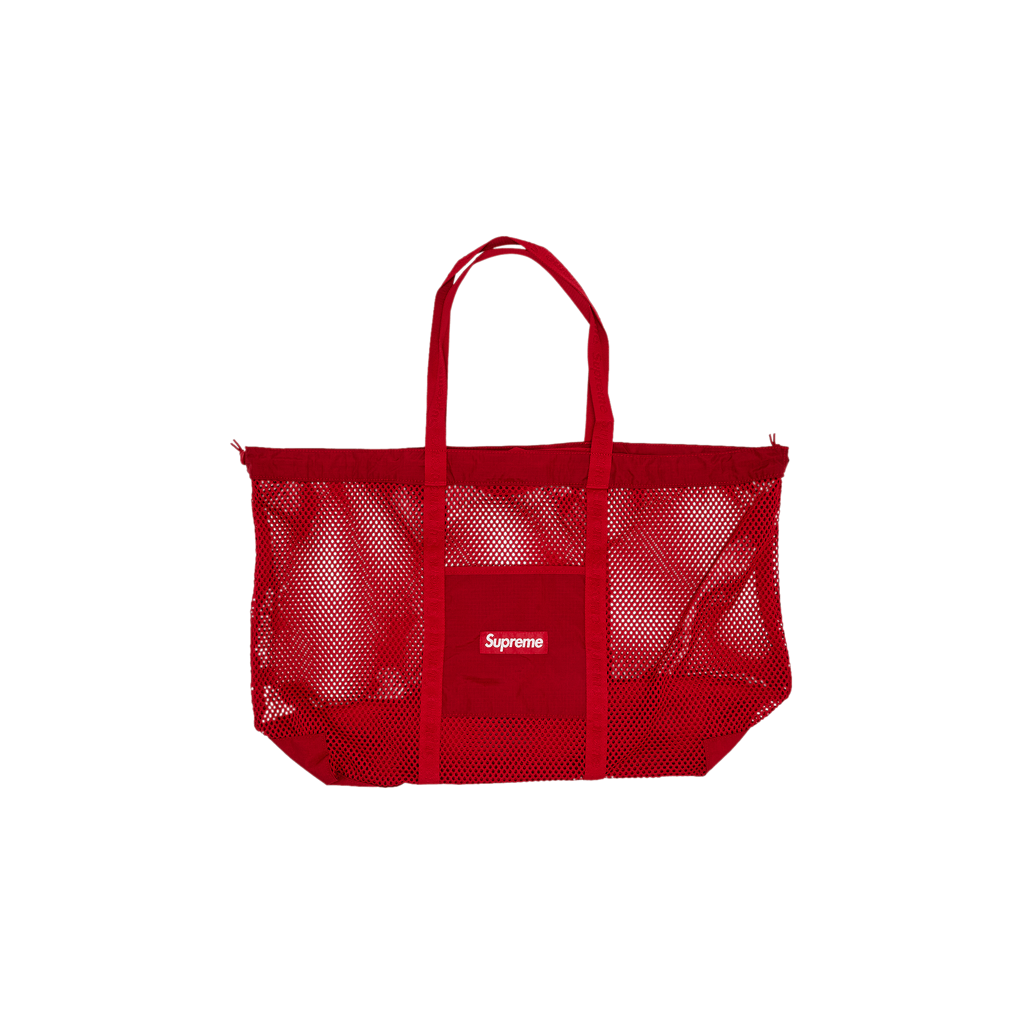 Supreme Mesh Tote Bag 'Red'