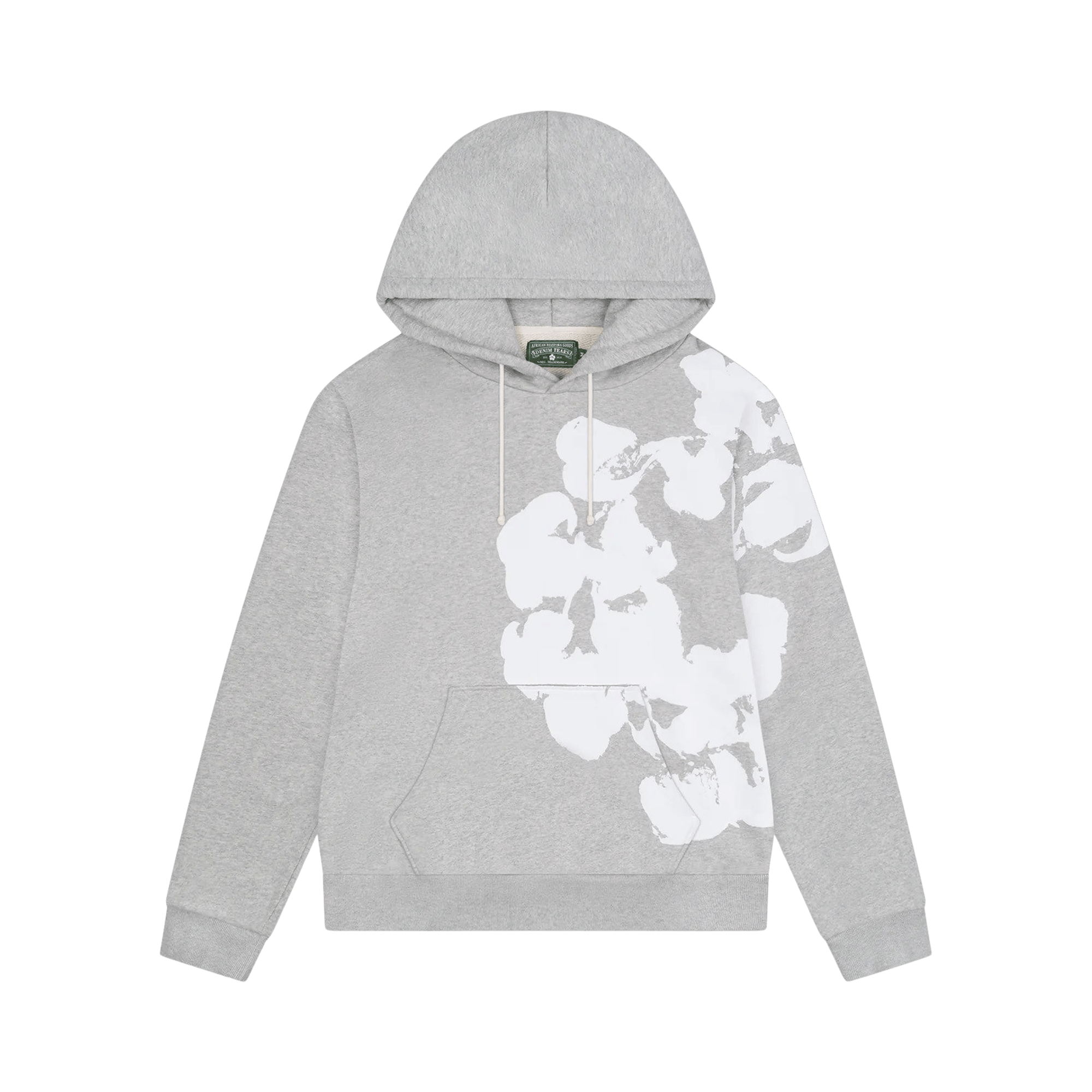Denim Tears Big Cotton Wreath Sweatshirt 'Grey'